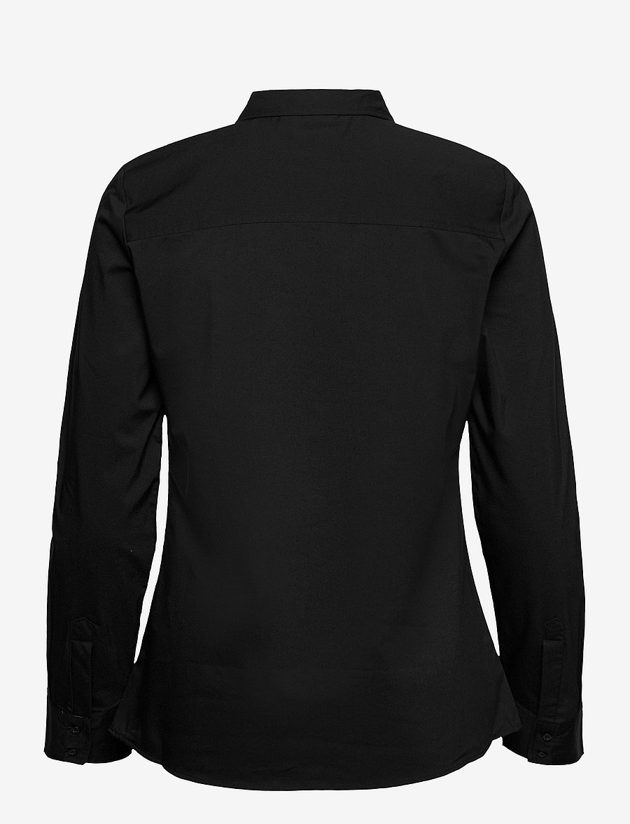 Fransa - FRZashirt 1 shirt - långärmade skjortor - black - 2