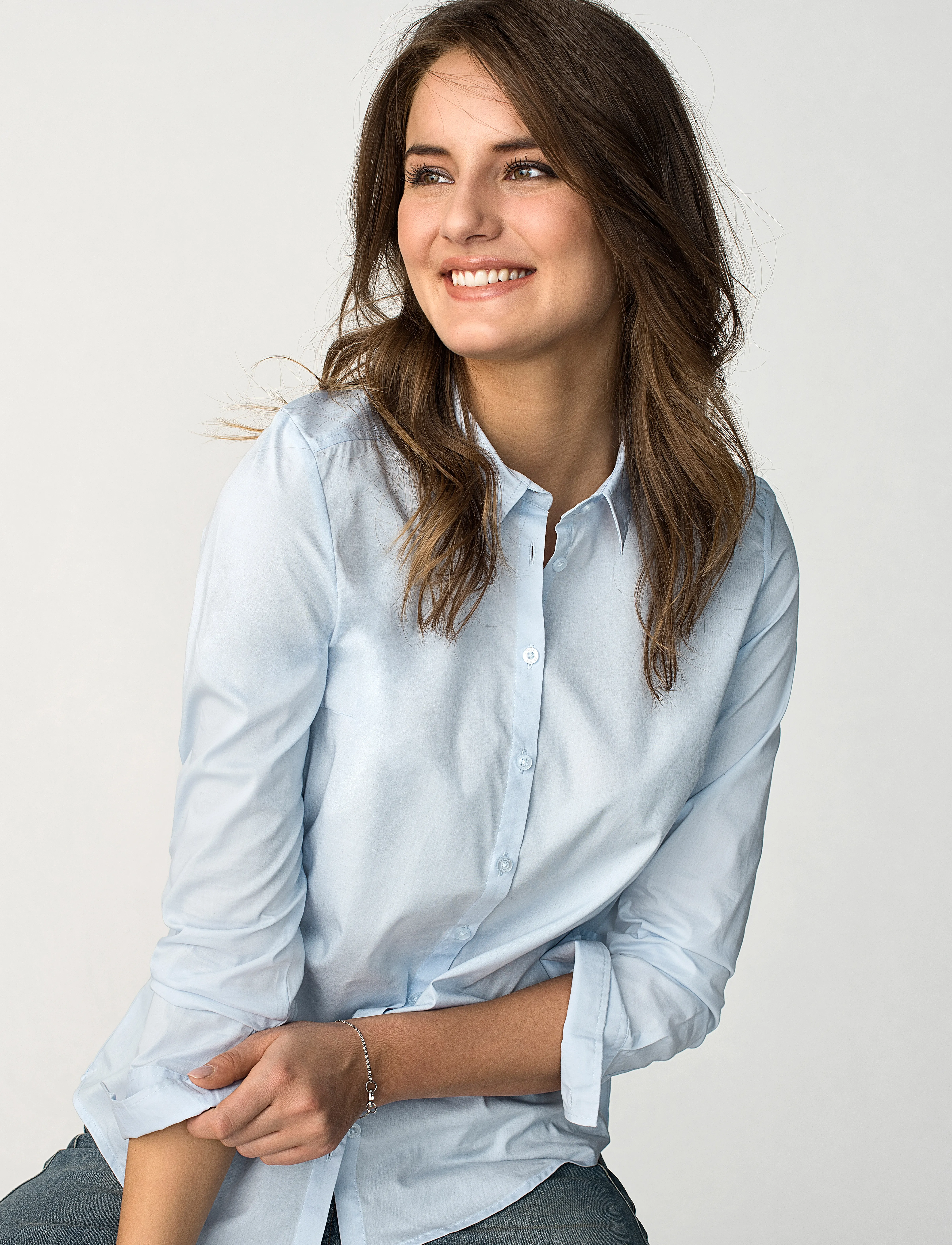 Fransa - FRZASHIRT 1 SHIRT - langærmede skjorter - cashmere blue - 4