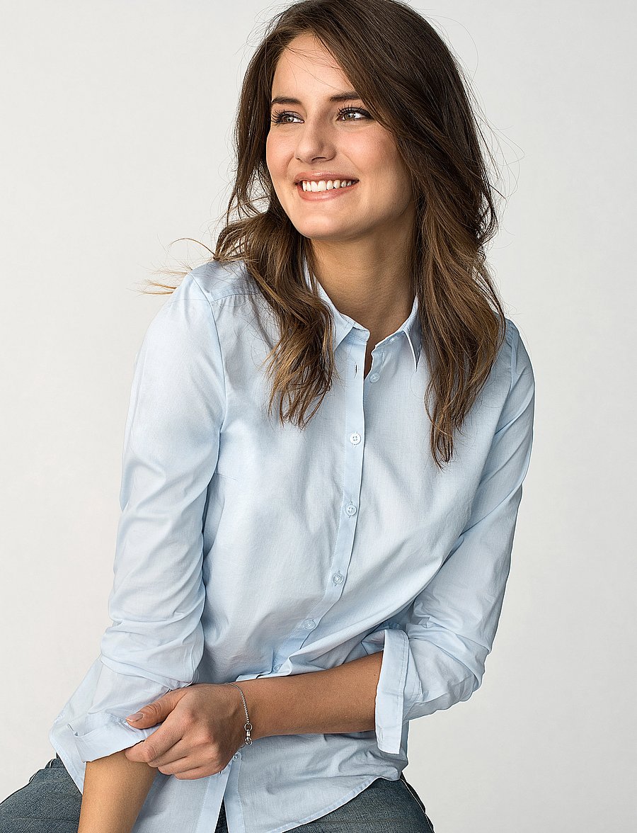 Fransa - FRZashirt 1 shirt - langärmlige hemden - cashmere blue - 4