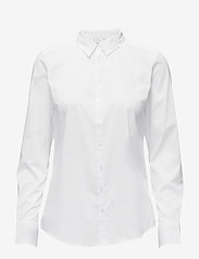 Fransa - Zashirt 1 shirt - langærmede skjorter - white - 0