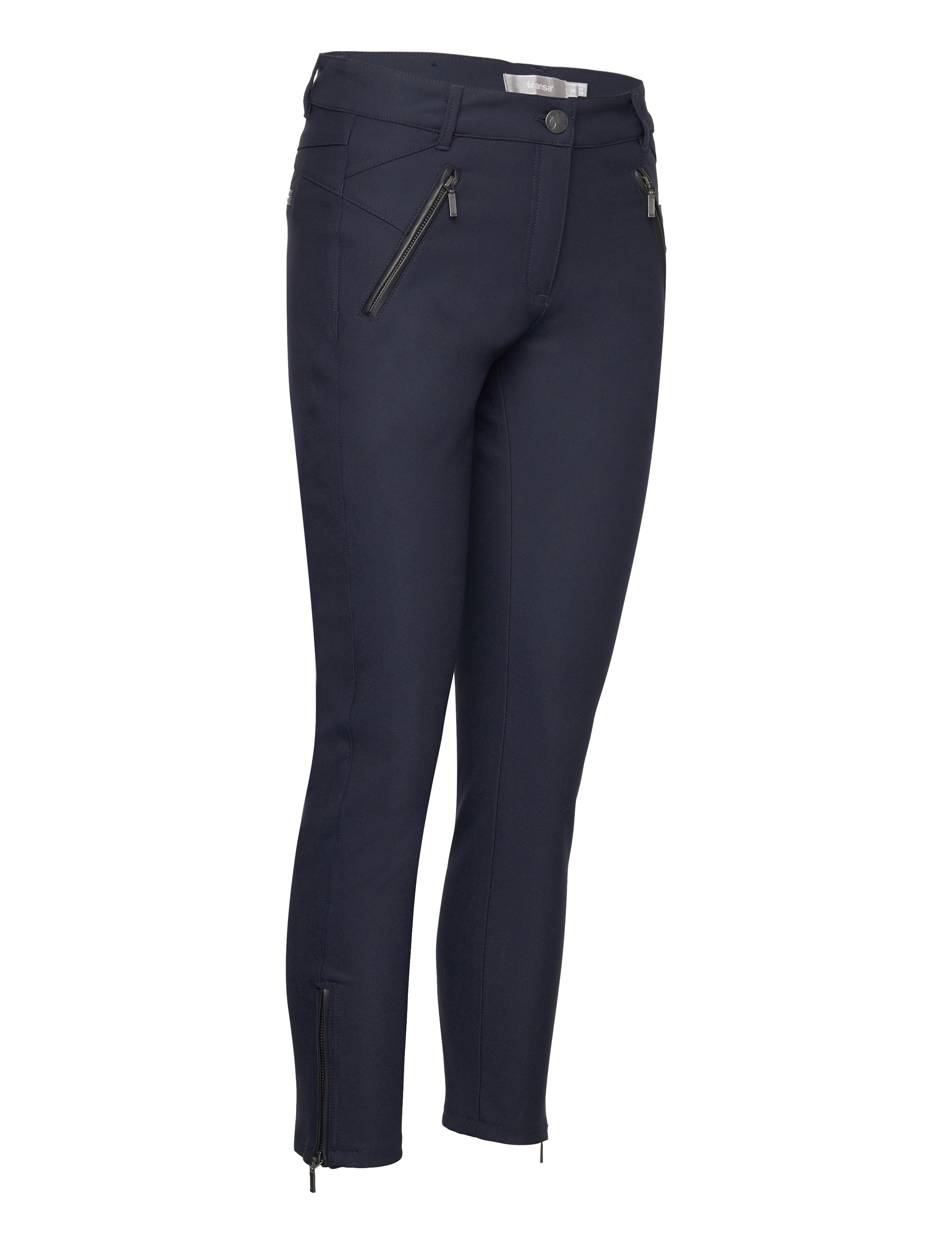Fransa - FRZIO 1 PANTS - dark peacoat - 2