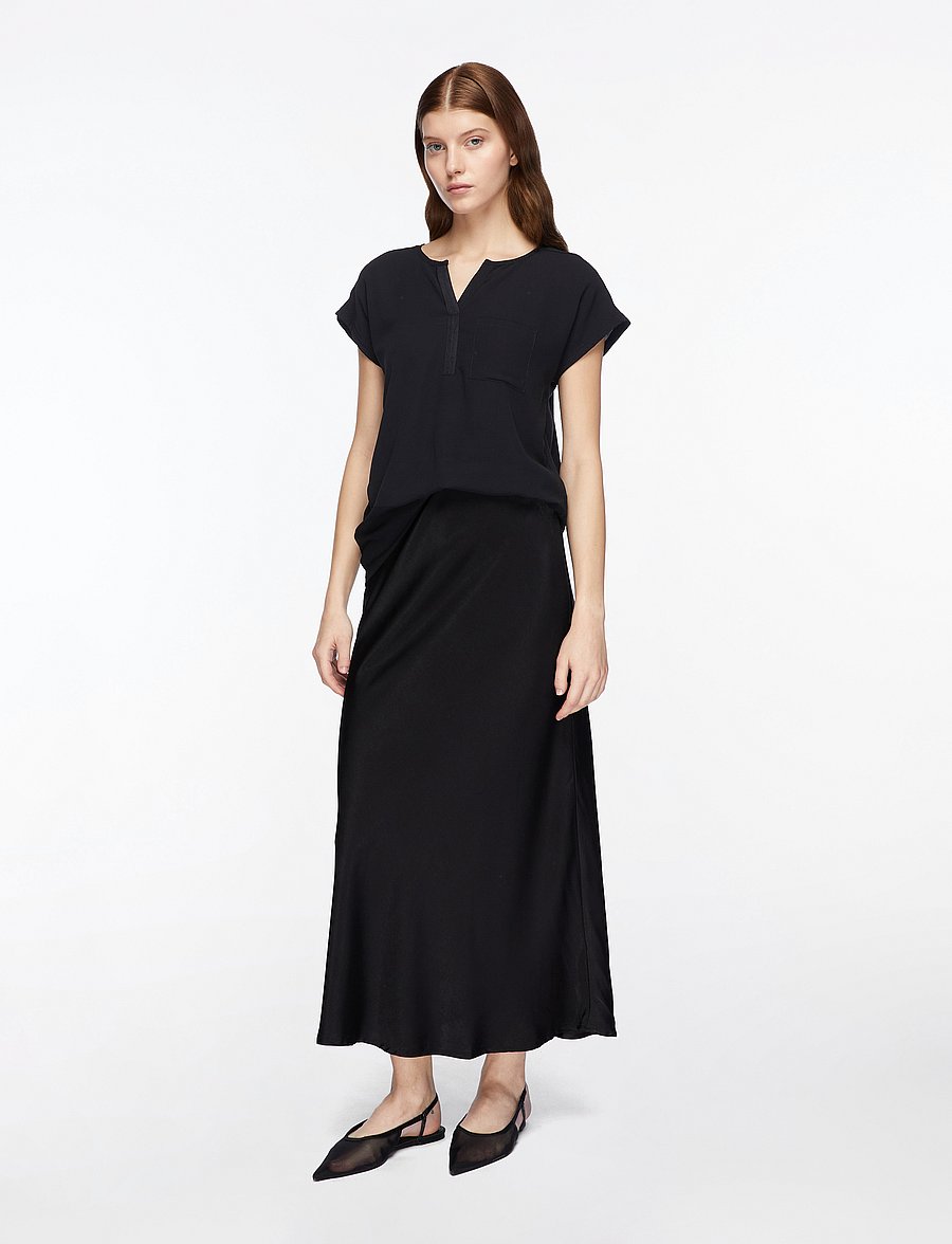 Fransa - FRZawov 2 Blouse - t-shirts - black - 3