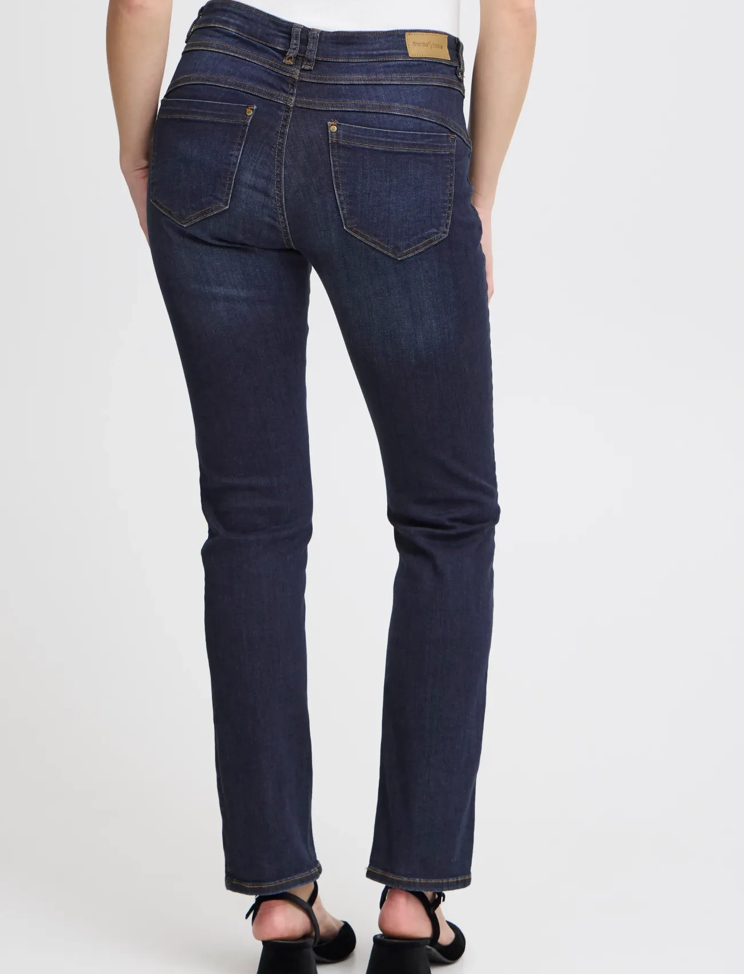 Fransa - FRZomal 2 Jeans - straight jeans - indigo blue denim - 4