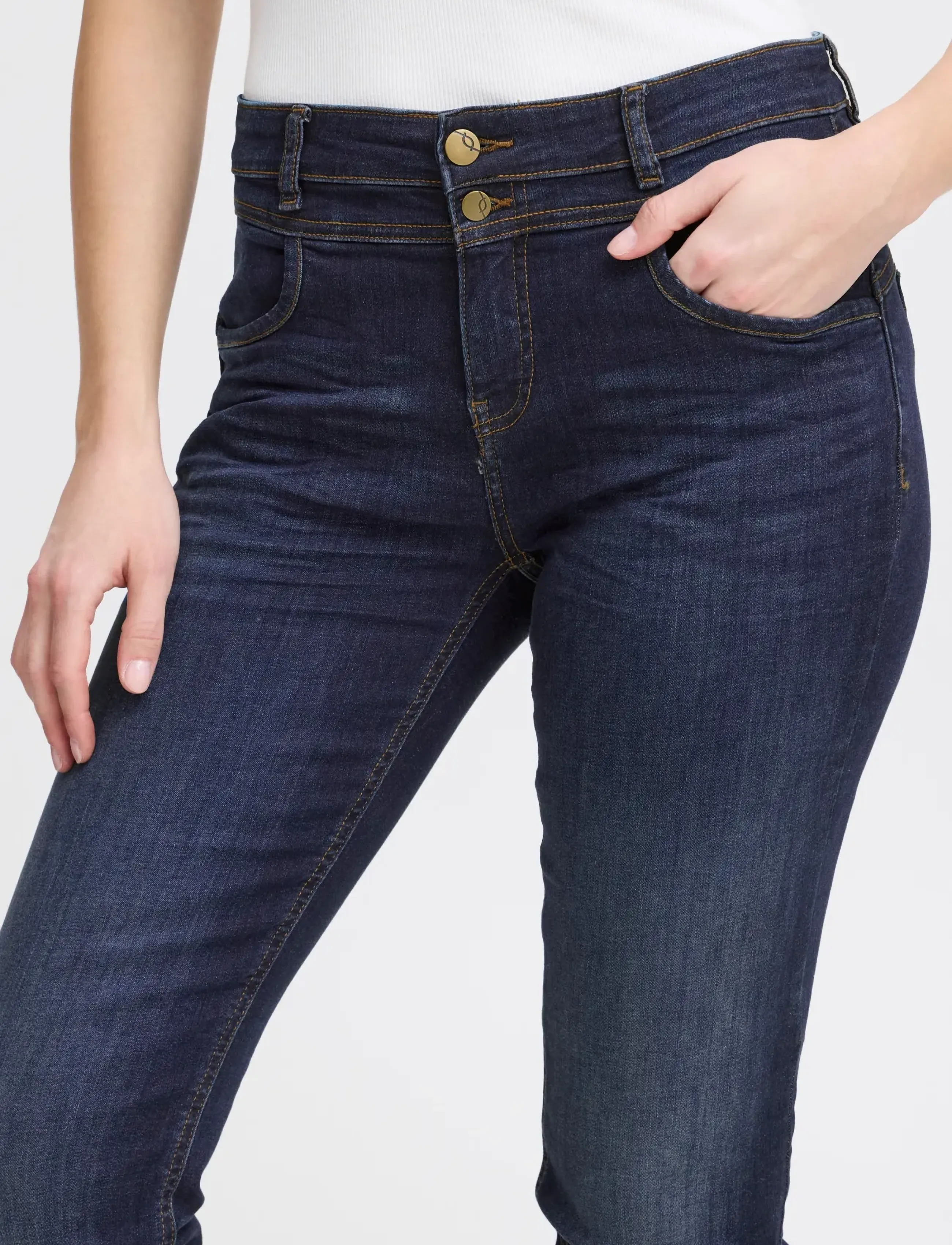 Fransa - FRZomal 2 Jeans - straight jeans - indigo blue denim - 5