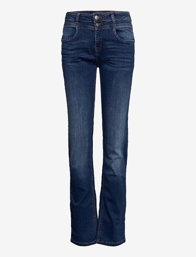 Fransa - FRZomal 2 Jeans - raka jeans - metro blue denim - 0