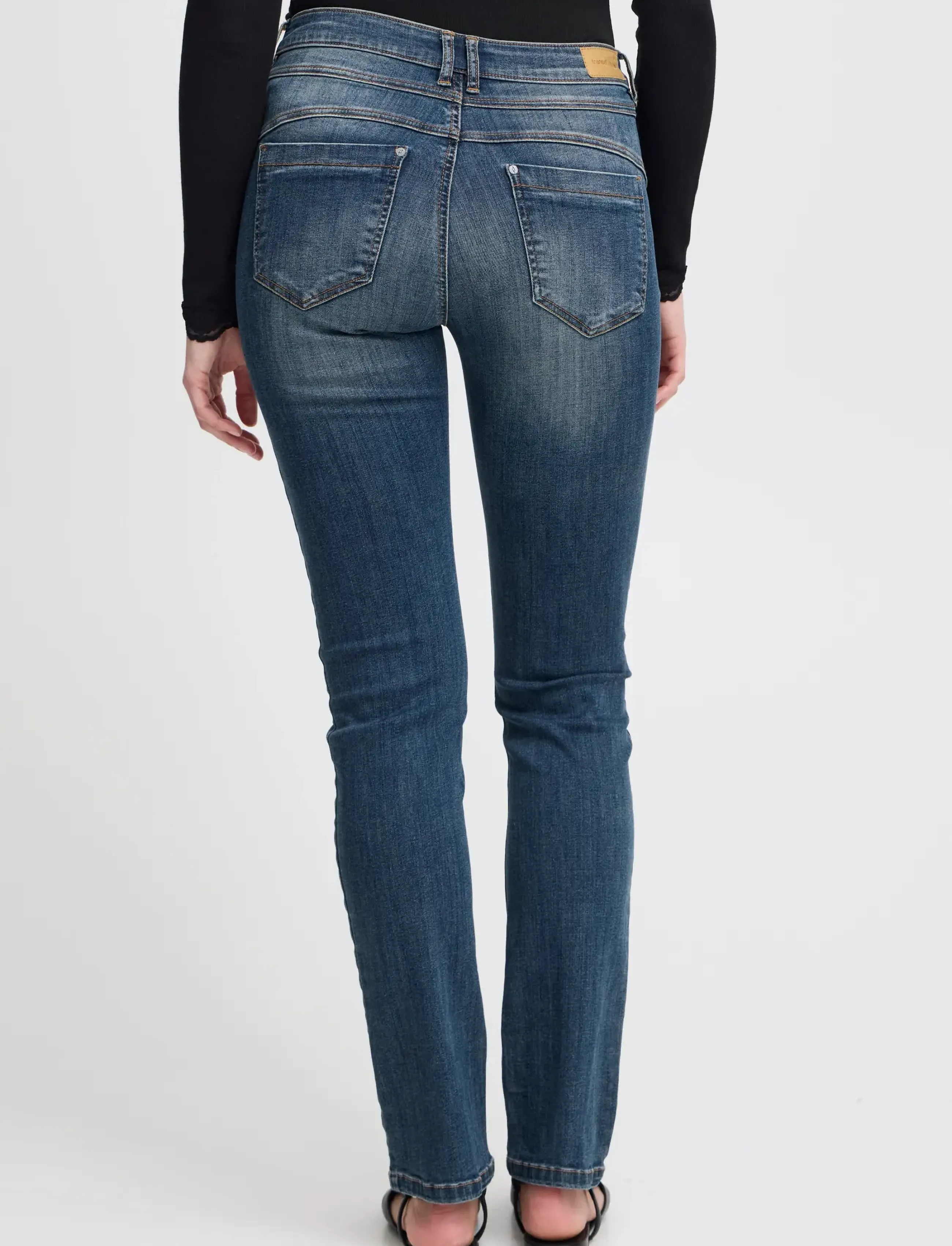 Fransa - FRZomal 2 Jeans - laveste priser - metro blue denim - 4