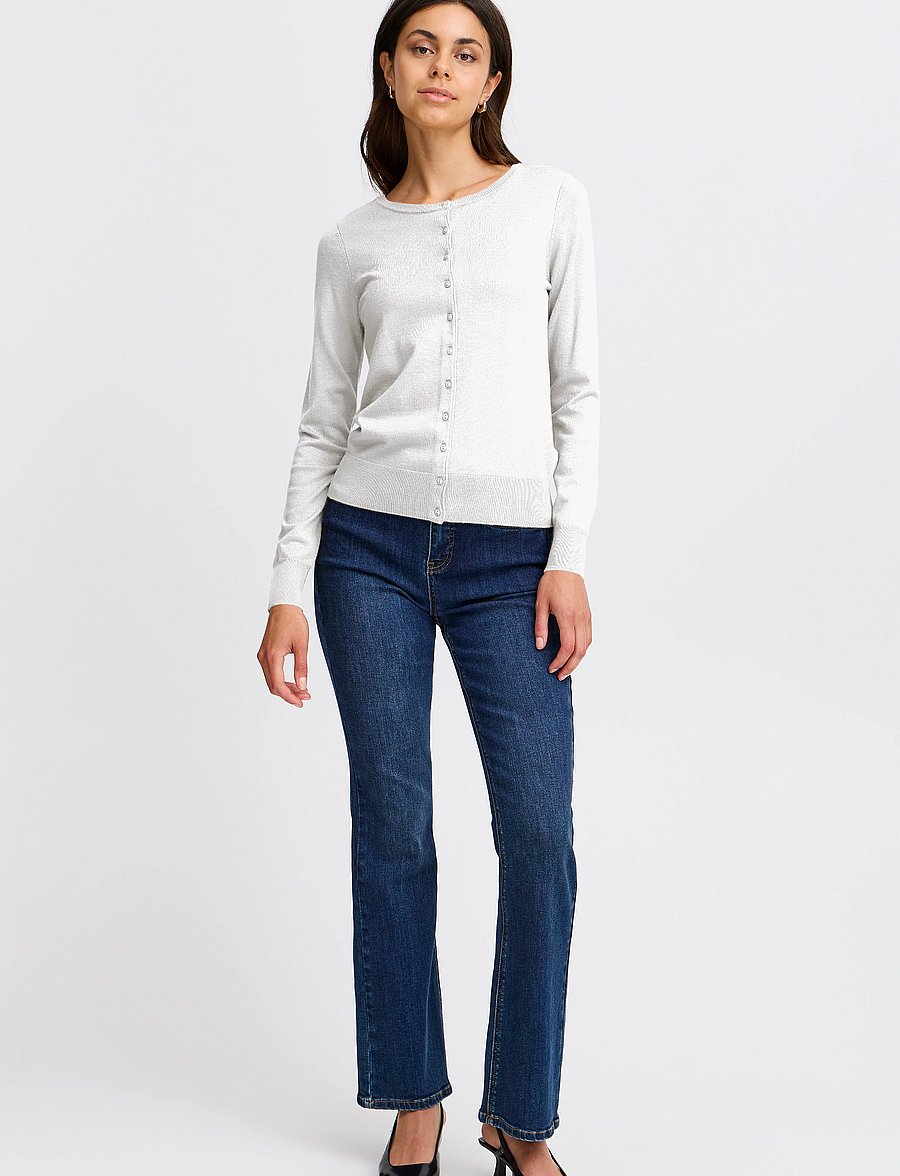 Fransa - FRZUBASIC 60 CARDIGAN - koftor - antique - 0