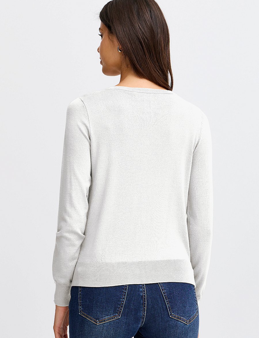 Fransa - FRZUBASIC 60 CARDIGAN - koftor - antique - 4