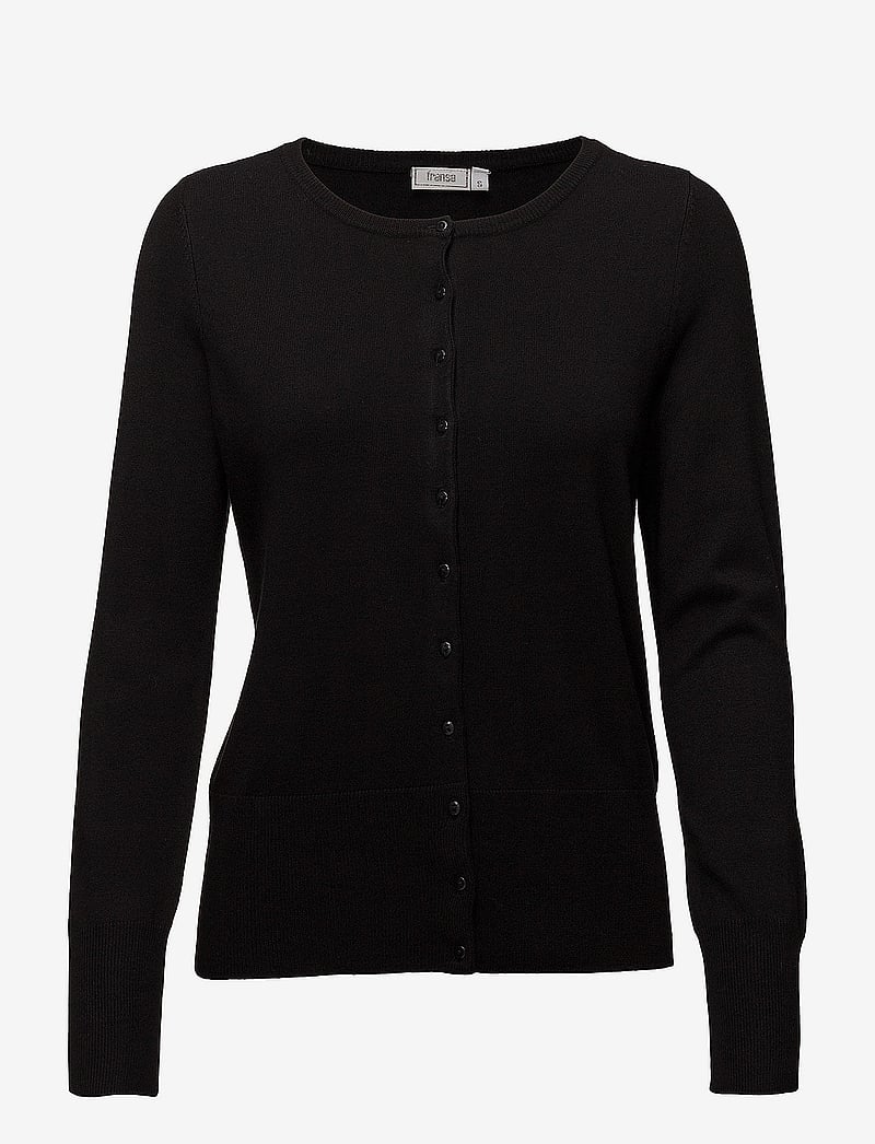 Fransa - FRZUBASIC 60 CARDIGAN - koftor - black - 1