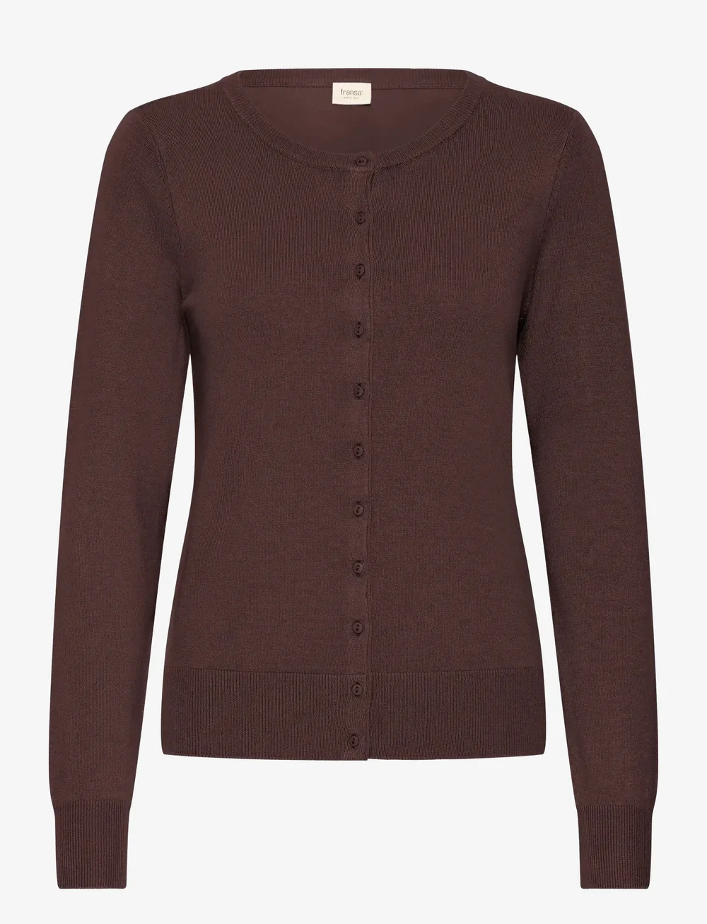 Fransa - FRZUBASIC 60 CARDIGAN - kardiganid - chocolate torte - 1
