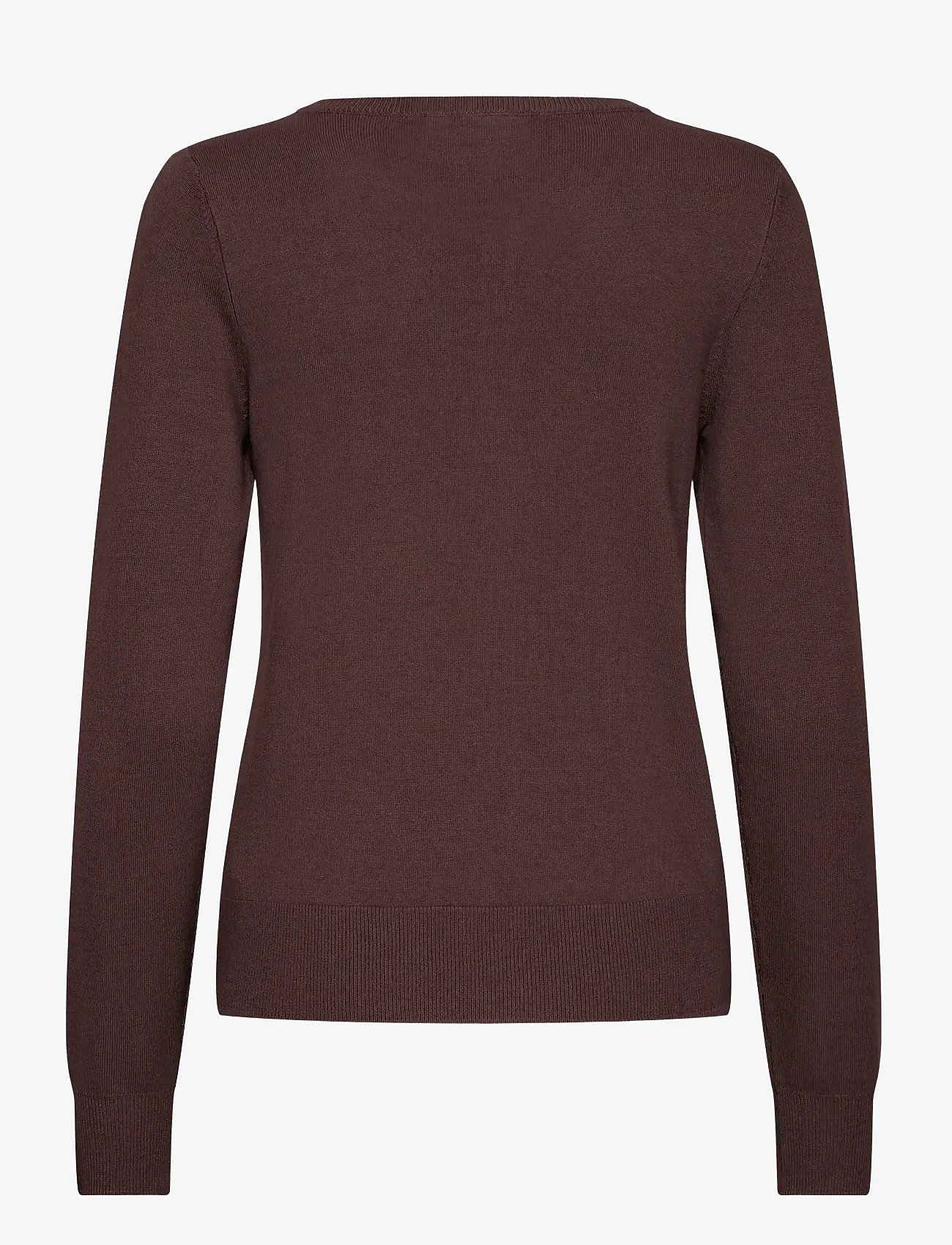 Fransa - FRZUBASIC 60 CARDIGAN CORE ESSENTIA - efterårstøj - chocolate torte - 1