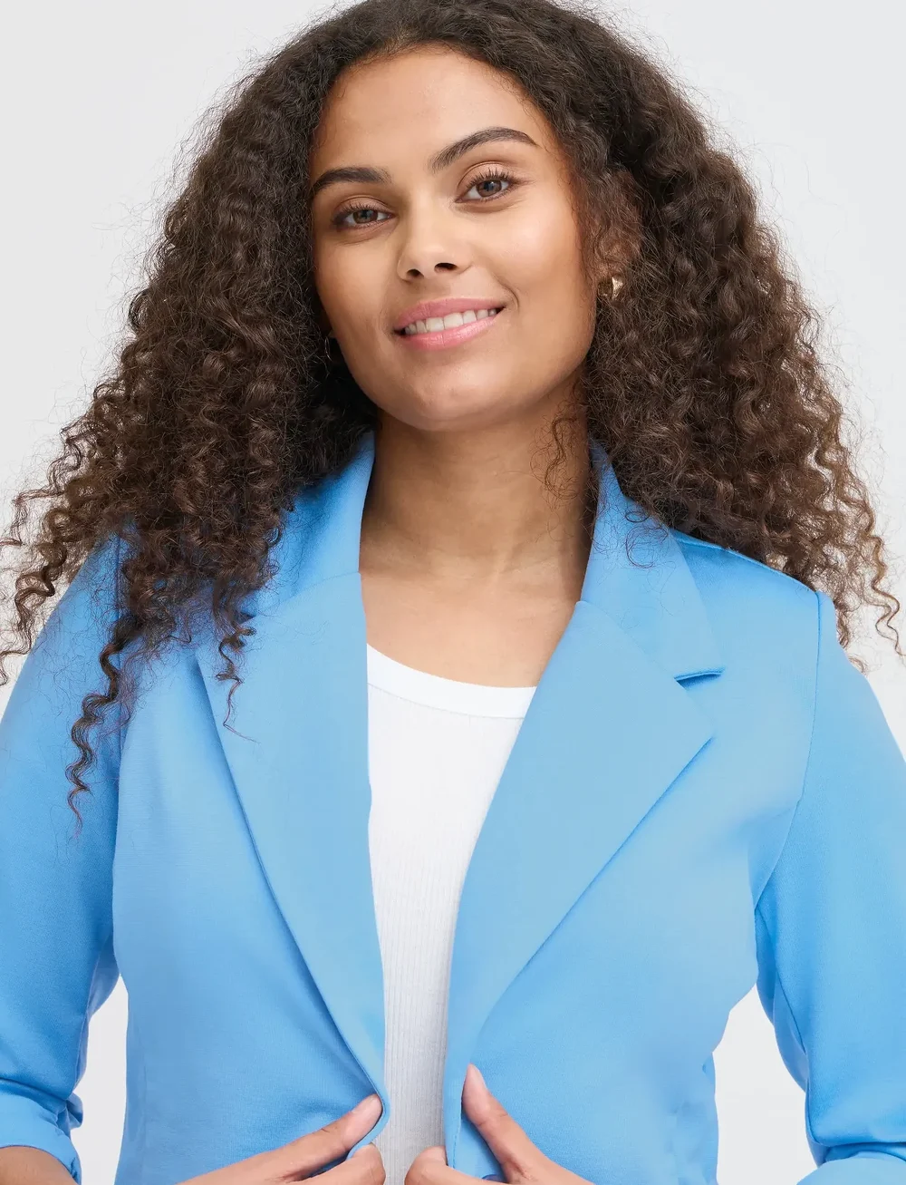 Fransa - FRZABLAZER 1 BLAZER - einreihige blazer - azure blue - 5