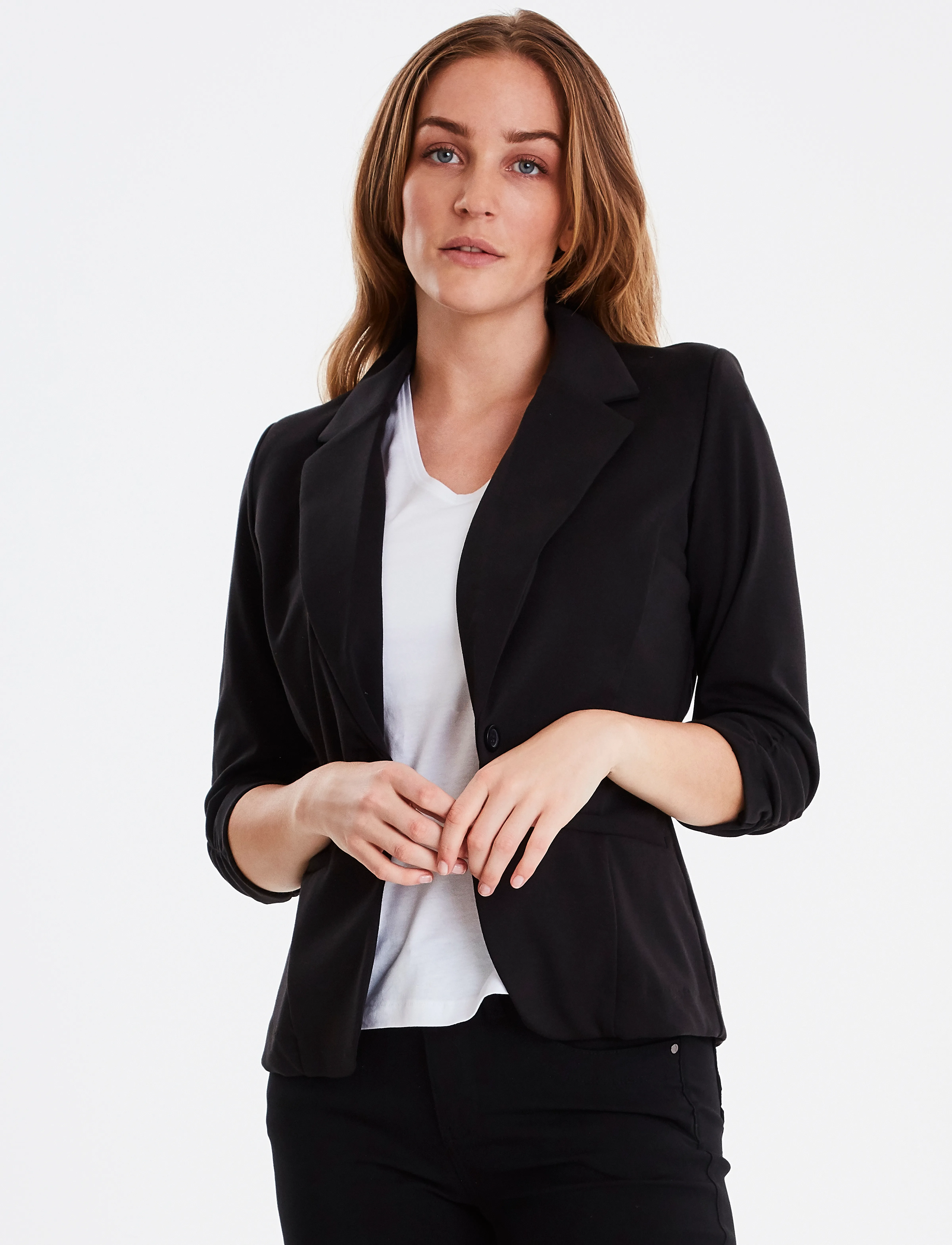 Fransa - FRZABLAZER 1 BLAZER - peoriided outlet-hindadega - black - 3