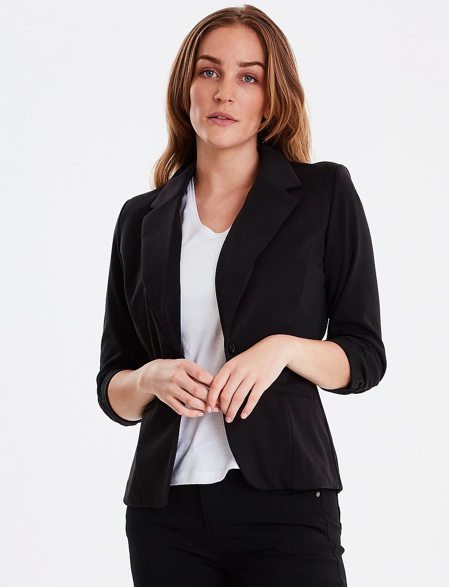 Fransa - FRZABLAZER 1 BLAZER - einreihige blazer - black - 3