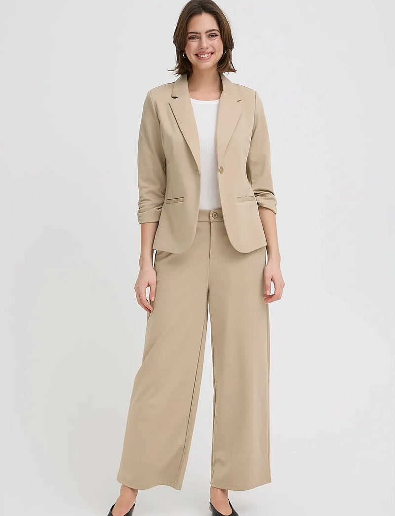 Fransa - FRZABLAZER 1 BLAZER - einreihige blazer - savannah tan - 0