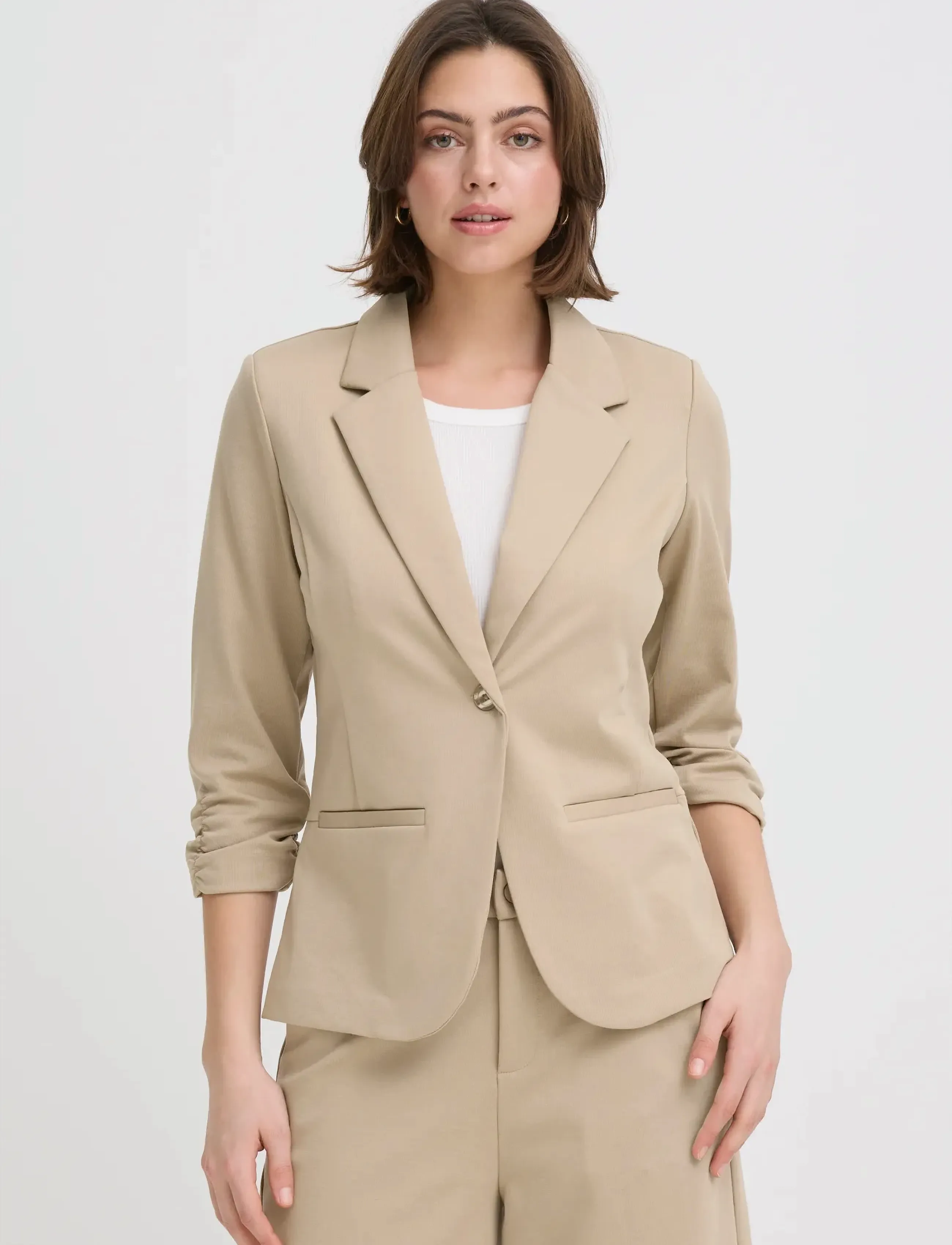Fransa - FRZABLAZER 1 BLAZER - enkeltradede blazere - savannah tan - 3