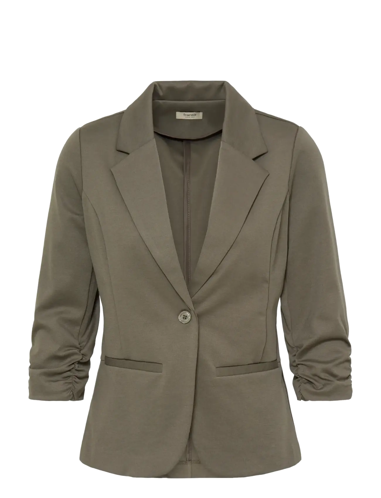 Fransa FRZABLAZER 1 BLAZER - Kläder - SMOKEY OLIVE / khaki/green
