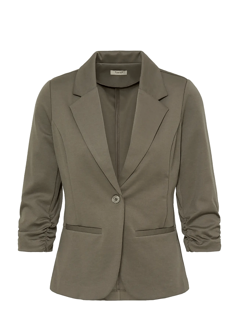 Fransa - FRZABLAZER 1 BLAZER - blazers met één knopenrij - smokey olive - 1