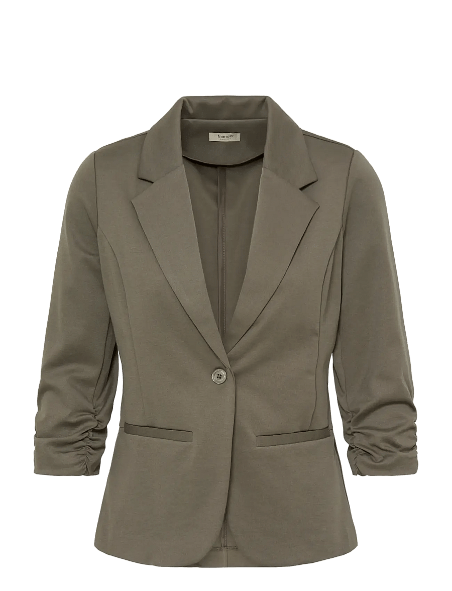 Fransa - FRZABLAZER 1 BLAZER - einreihige blazer - smokey olive - 1