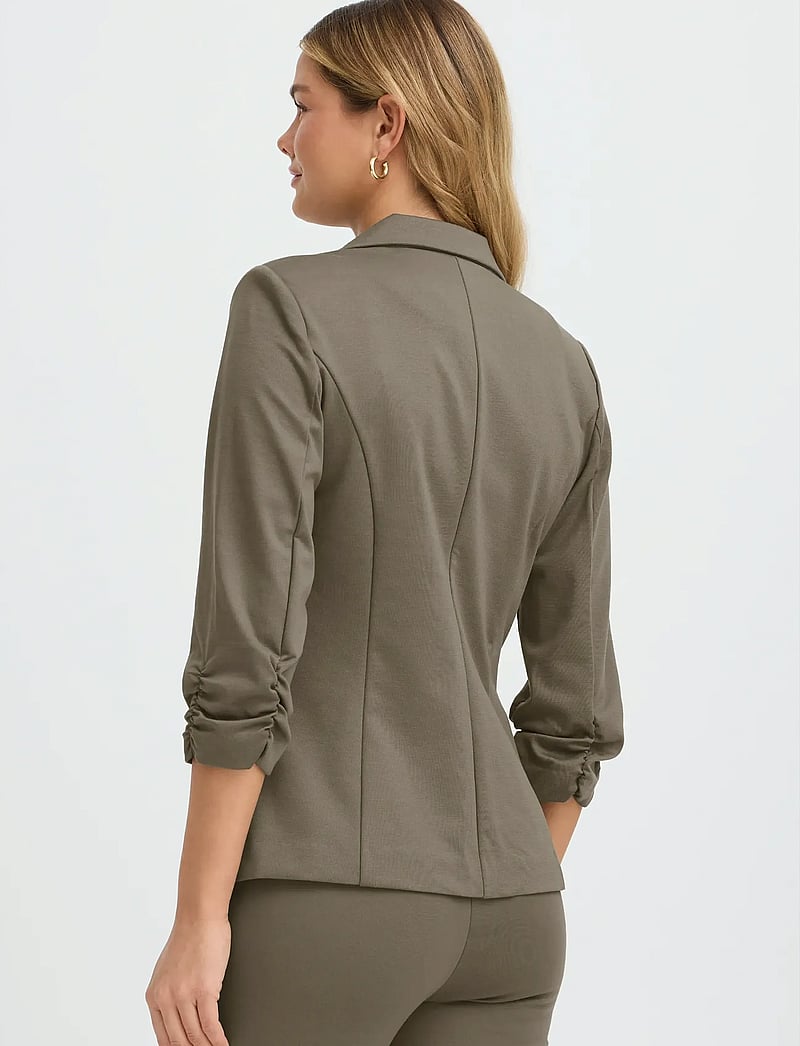 Fransa - FRZABLAZER 1 BLAZER - blazers met één knopenrij - smokey olive - 5