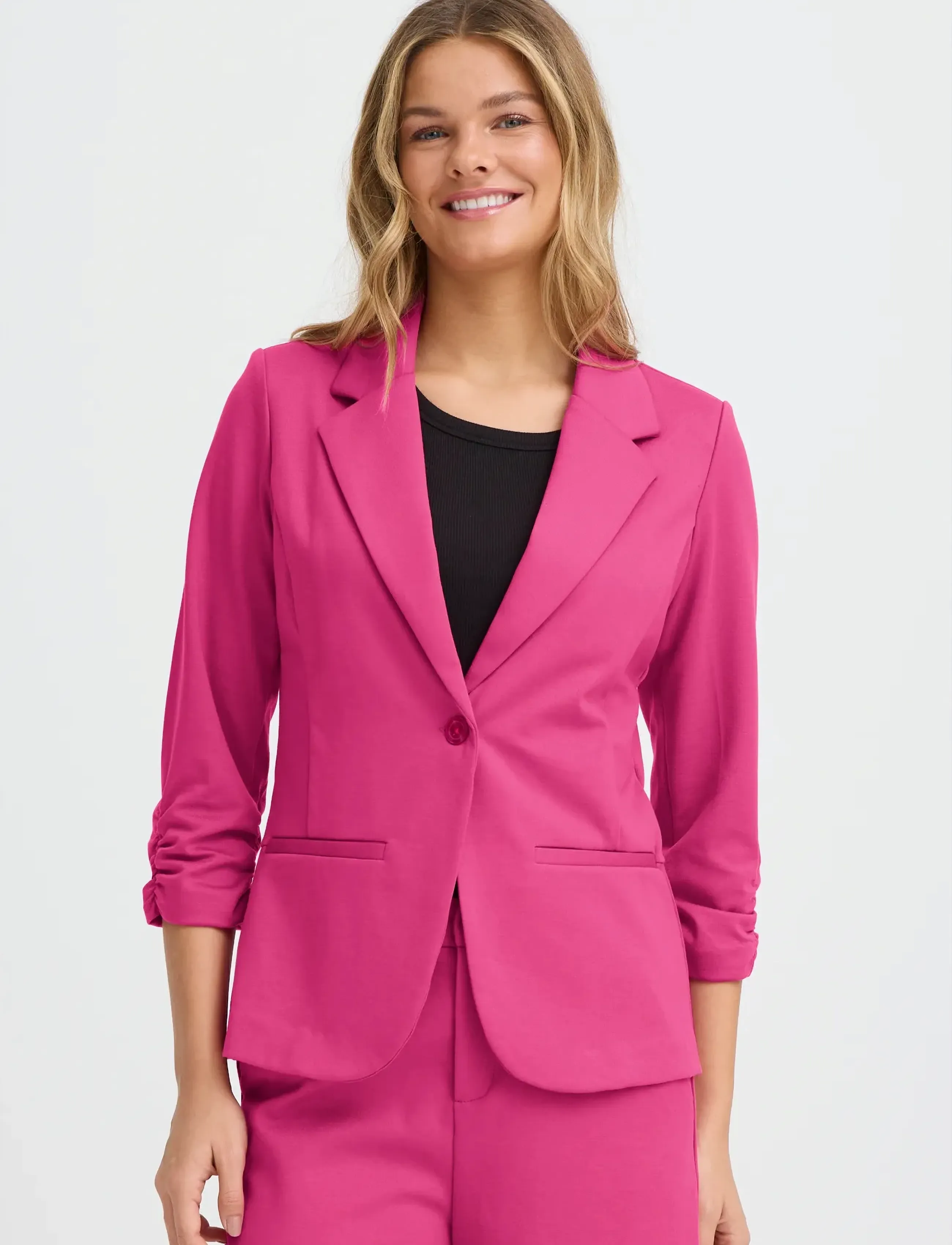 Fransa - FRZABLAZER 1 BLAZER - enkeltradede blazere - very berry - 4