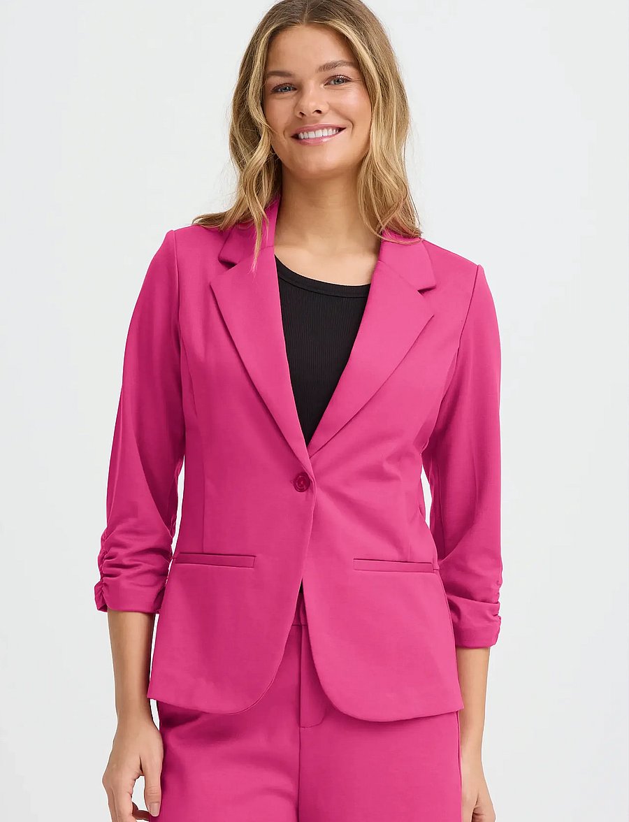 Fransa - FRZABLAZER 1 BLAZER - einreihige blazer - very berry - 4
