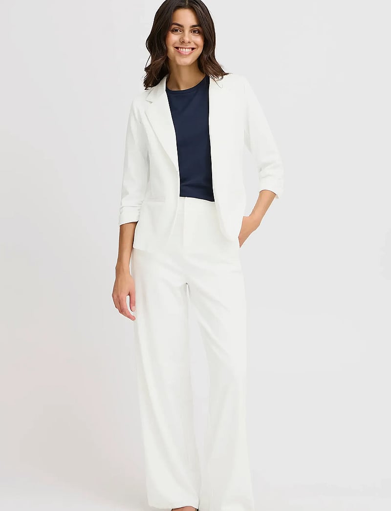 Fransa - FRZABLAZER 1 BLAZER - einreihige blazer - white - 0