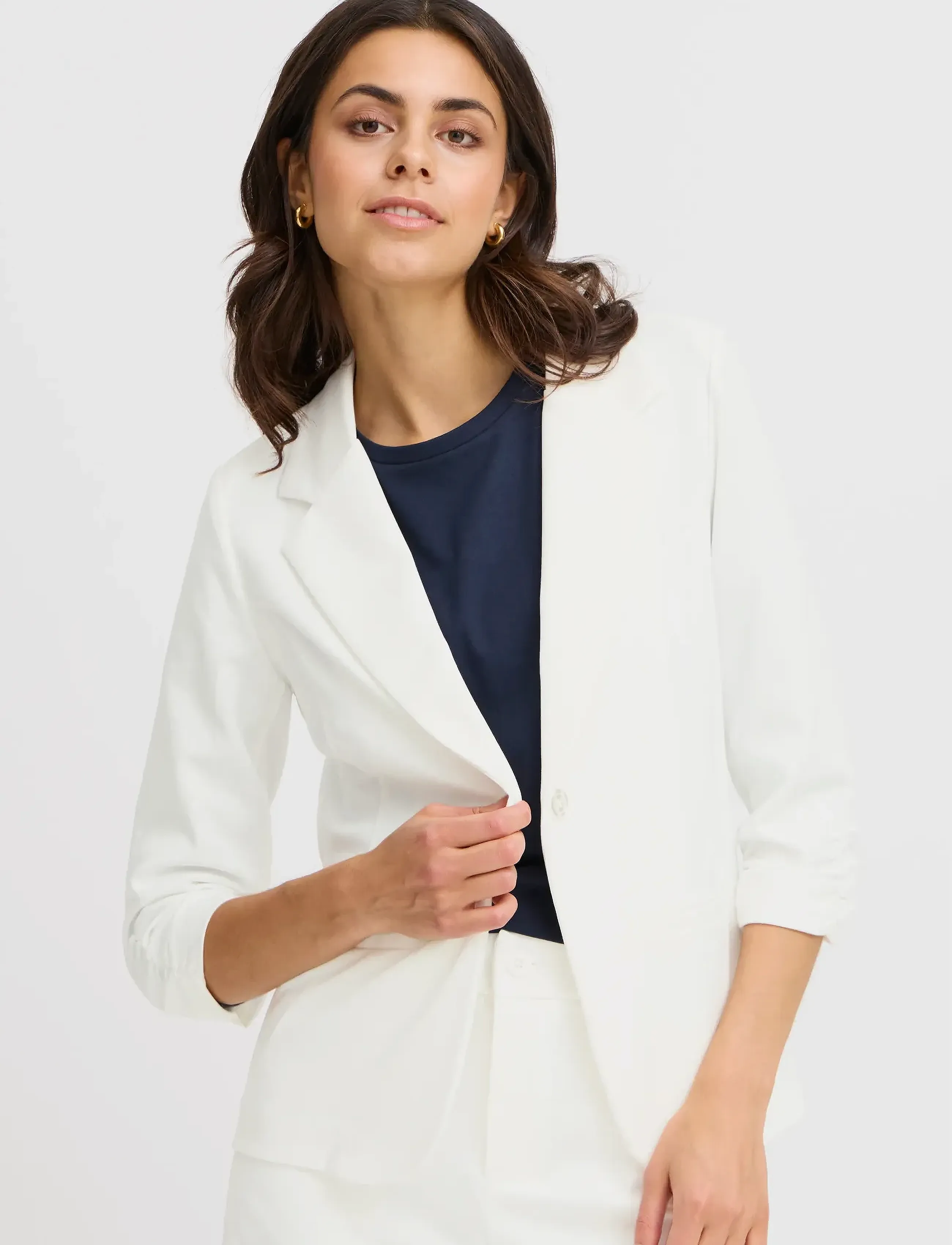 Fransa - FRZABLAZER 1 BLAZER - festmode zu outlet-preisen - white - 3