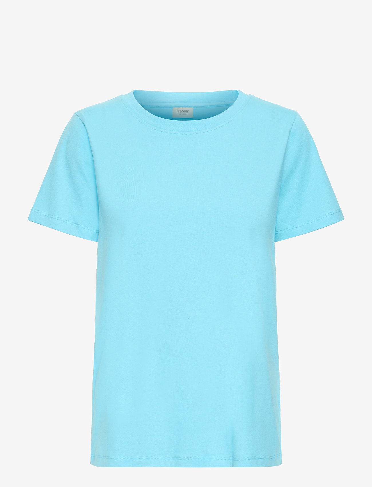 Fransa - FRZASHOULDER TEE 1 - t-krekli - bachelor button - 0