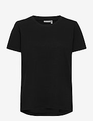 Fransa - FRZashoulder 1 Tee - t-shirts - black - 0