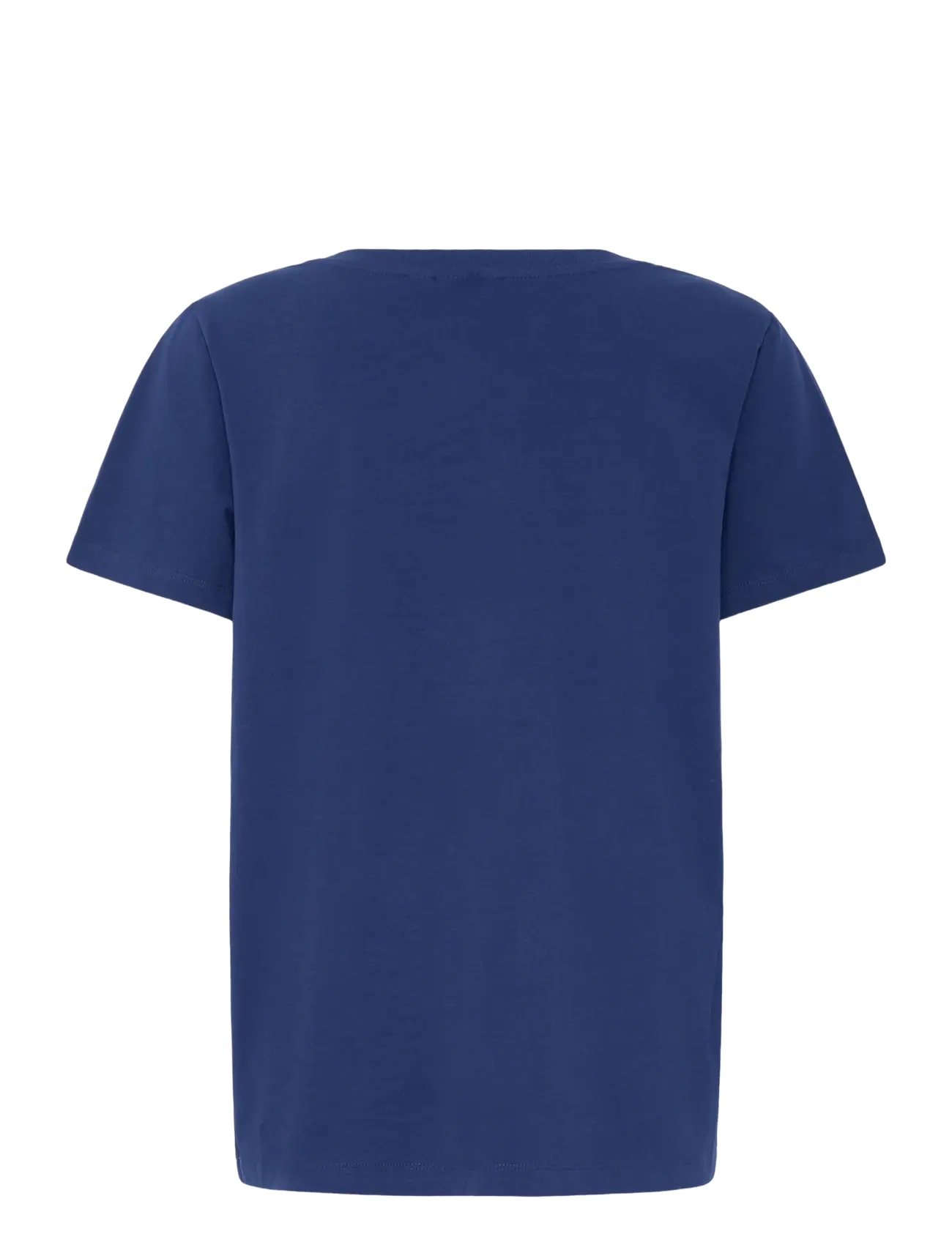 Fransa - FRZASHOULDER TEE 1 - t-shirts - blue depths - 2