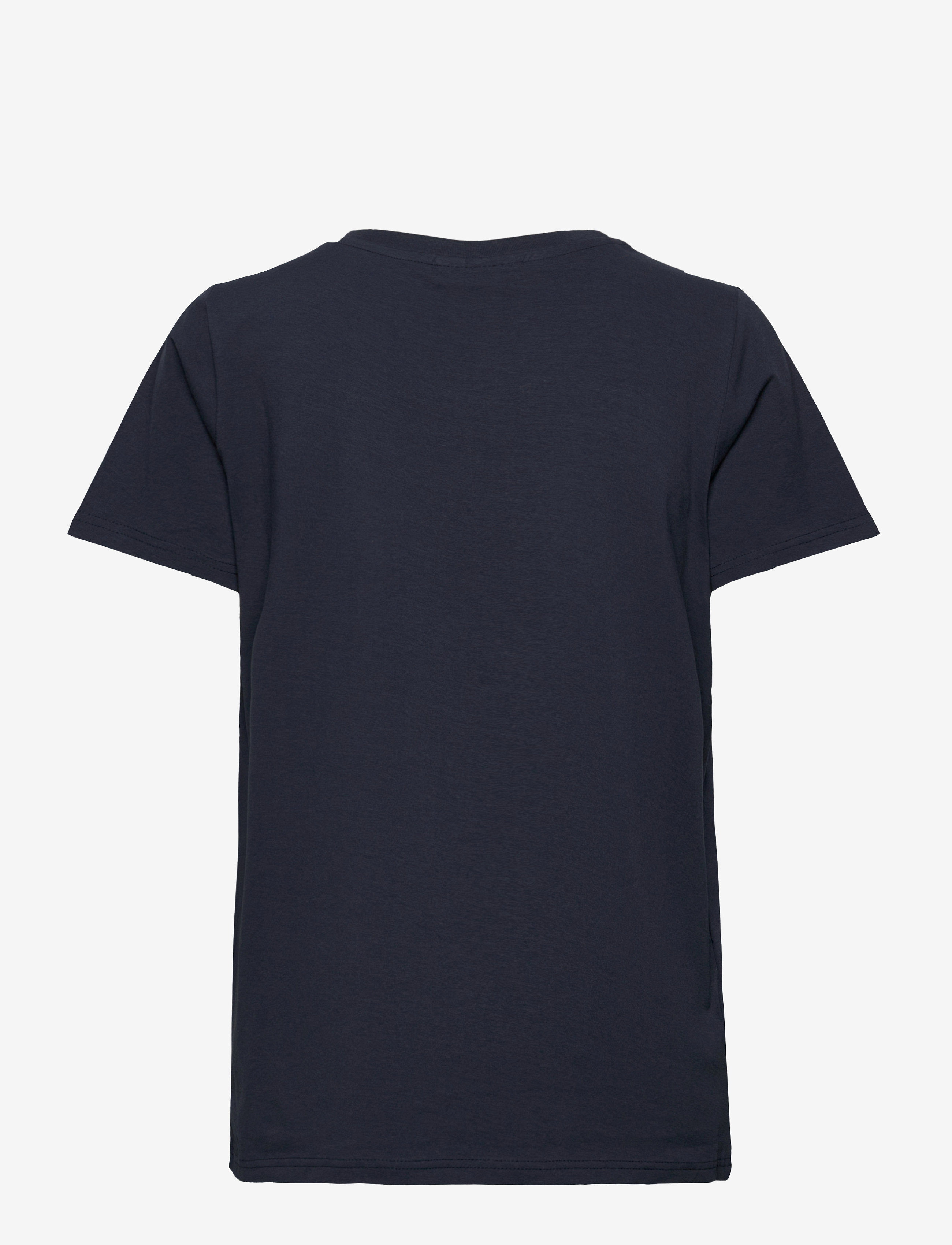 Fransa - FRZASHOULDER TEE 1 - t-shirts - dark peacoat - 2