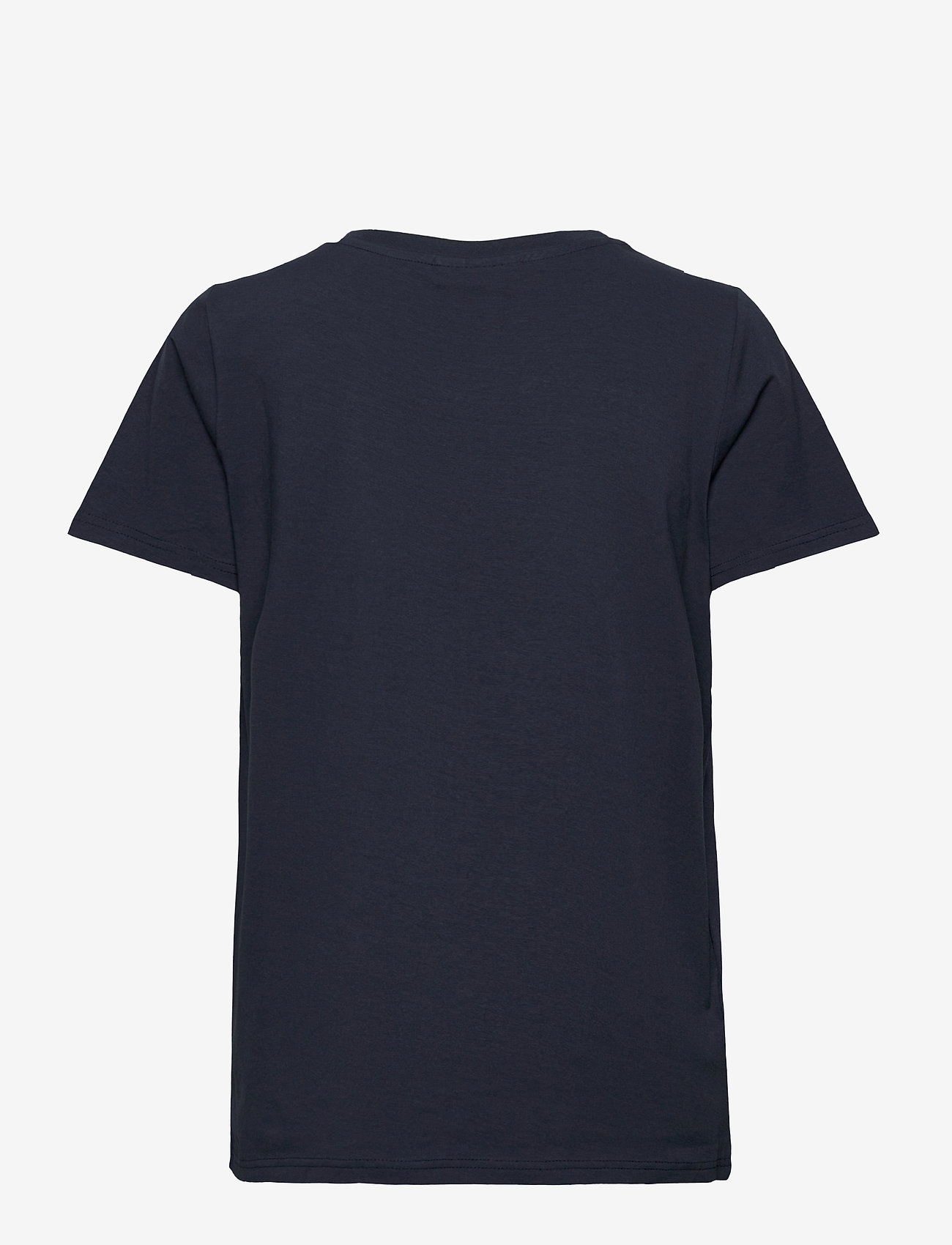 Fransa - FRZASHOULDER TEE 1 - t-shirts - dark peacoat - 3