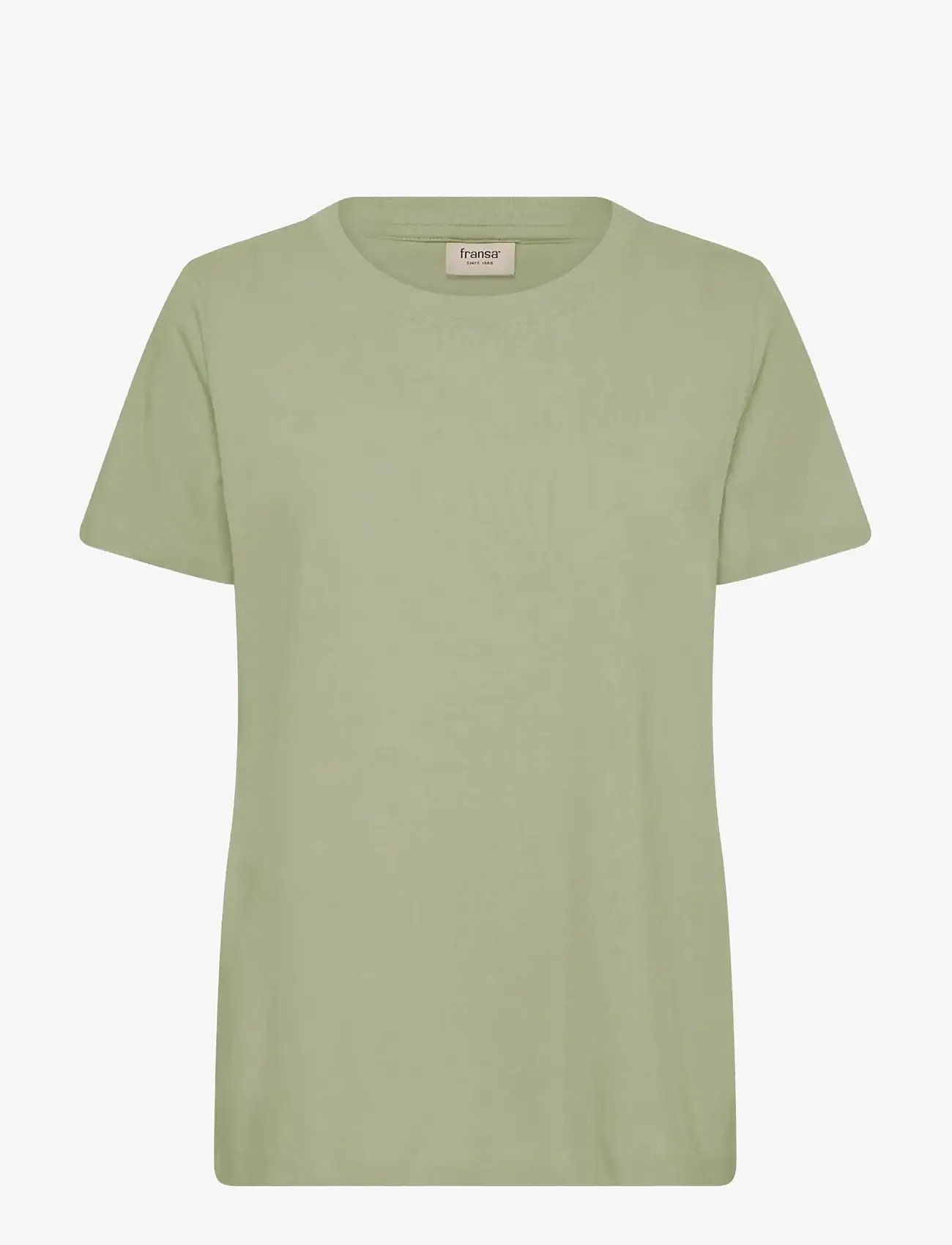 Fransa - FRZASHOULDER TEE 1 - t-särgid - desert sage - 1