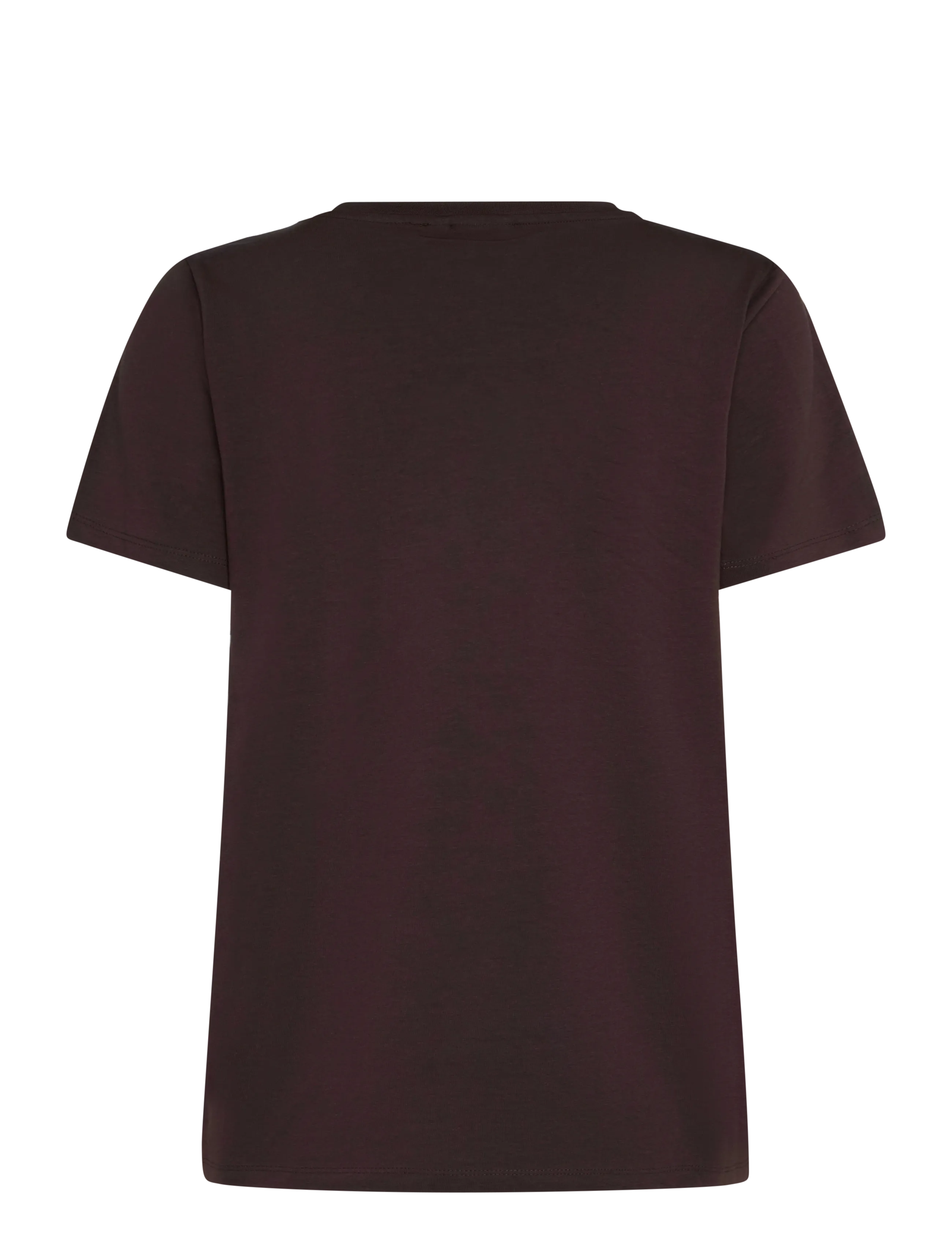 Fransa - FRZASHOULDER TEE 1 - t-shirts - hot fudge - 2