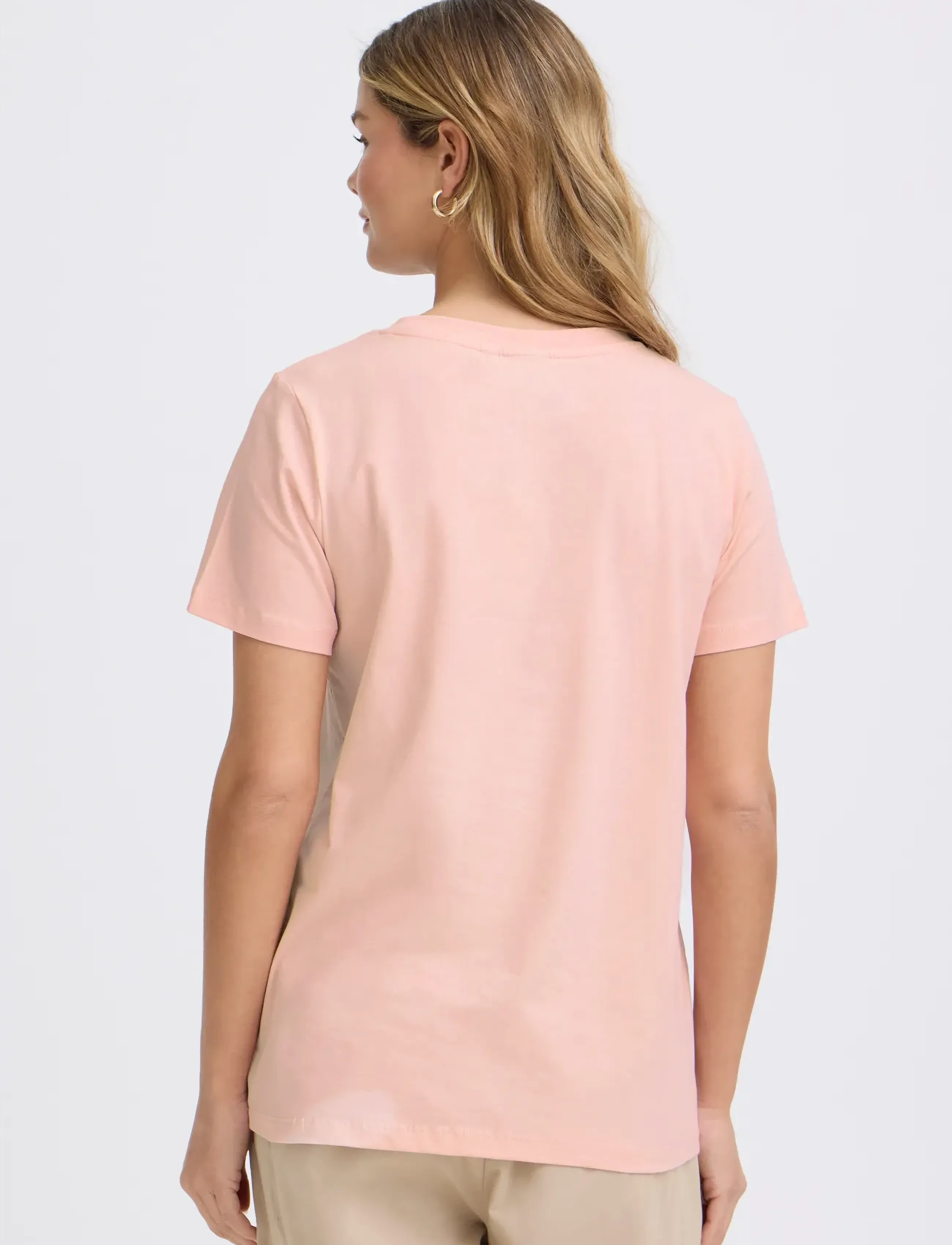 Fransa - FRZASHOULDER TEE 1 - t-shirts - lotus - 4