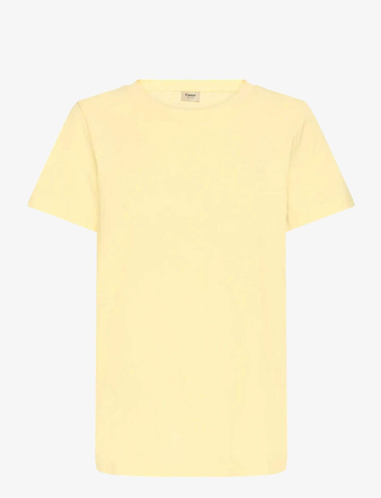Fransa - FRZASHOULDER TEE 1 - t-särgid - pastel yellow - 1