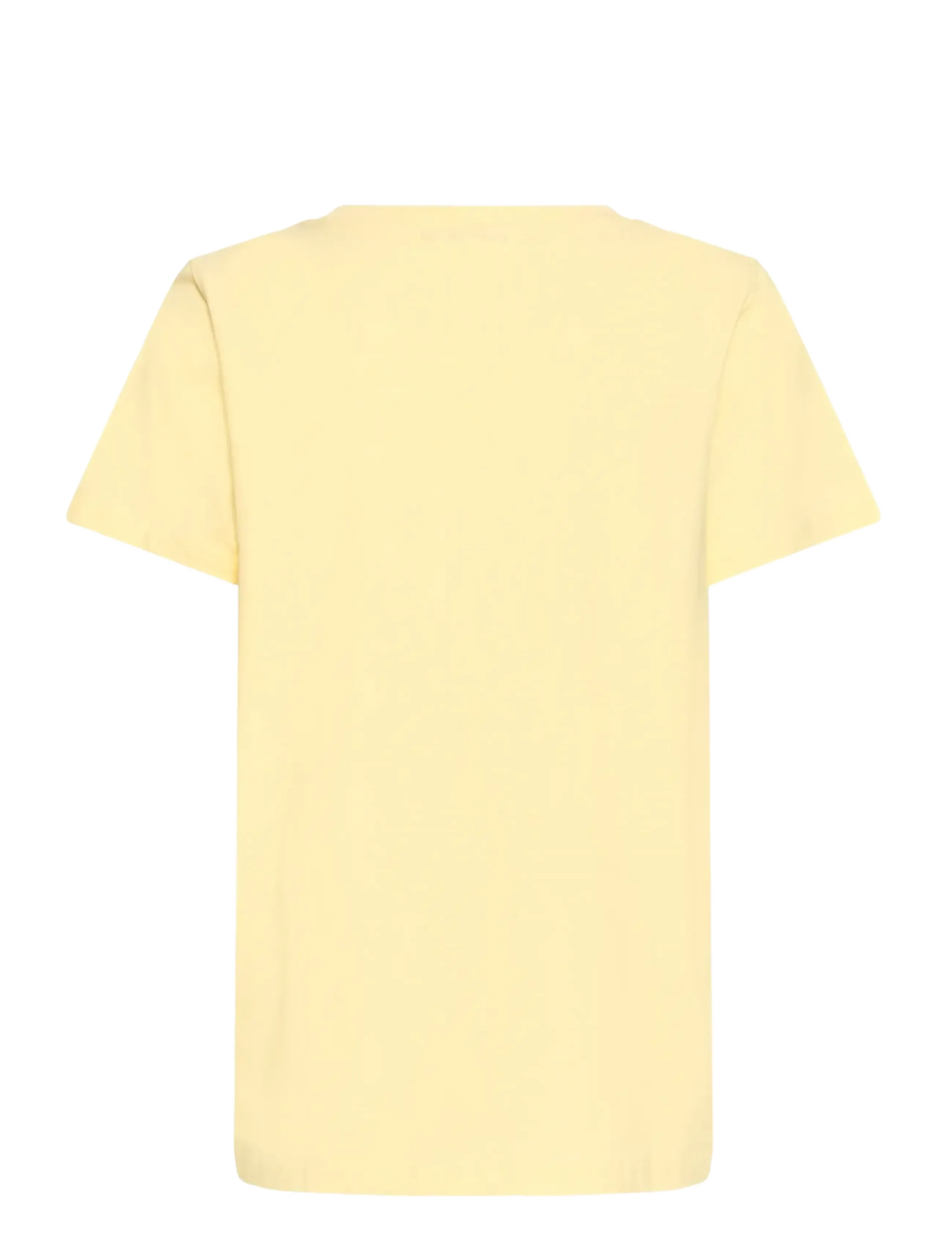 Fransa - FRZASHOULDER TEE 1 - t-shirts - pastel yellow - 2