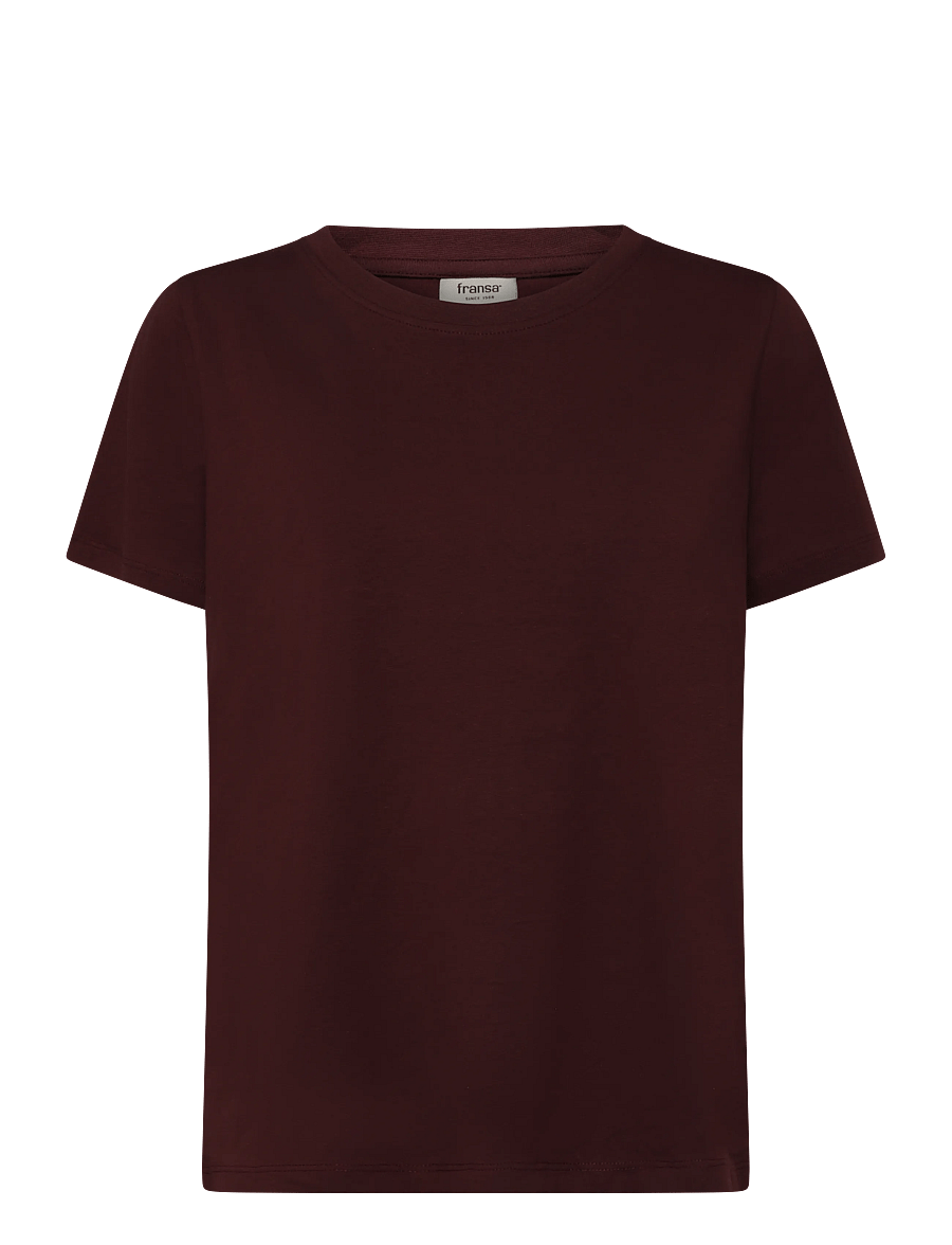 Fransa - FRZASHOULDER TEE 1 - t-shirts - port royale - 1