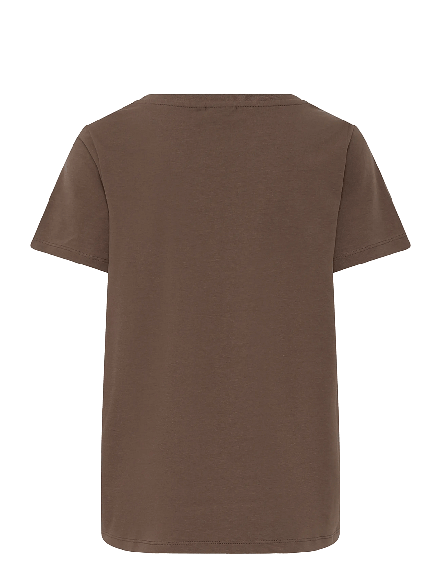 Fransa - FRZASHOULDER TEE 1 - t-shirts - rain drum - 2