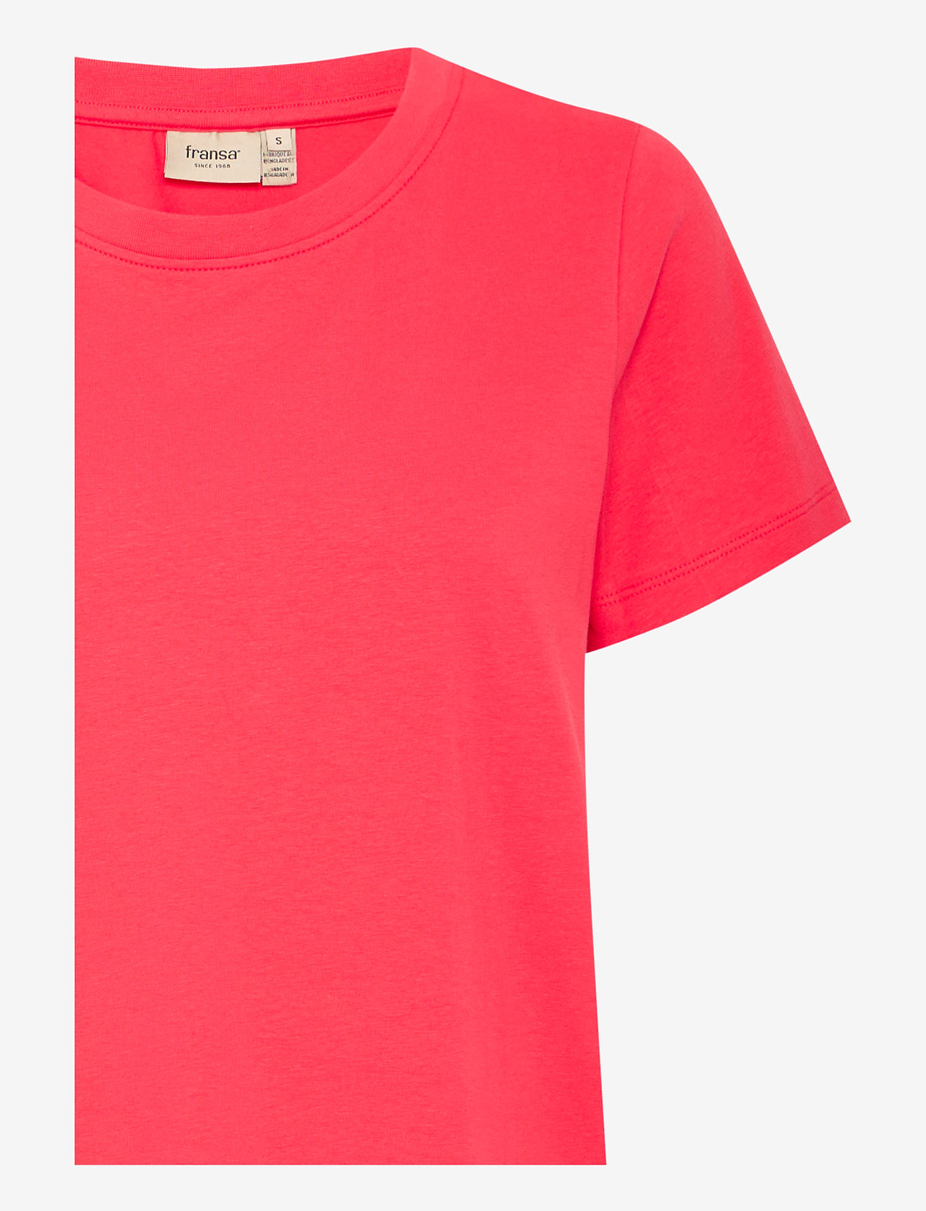 Fransa - FRZASHOULDER TEE 1 - t-särgid - teaberry - 3