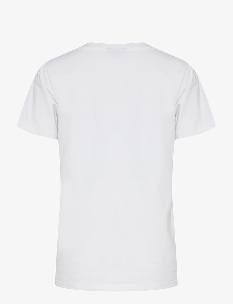 Fransa - FRZASHOULDER TEE 1 - t-shirts - white - 2