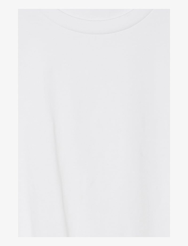 Fransa - FRZASHOULDER TEE 1 - t-shirts - white - 3