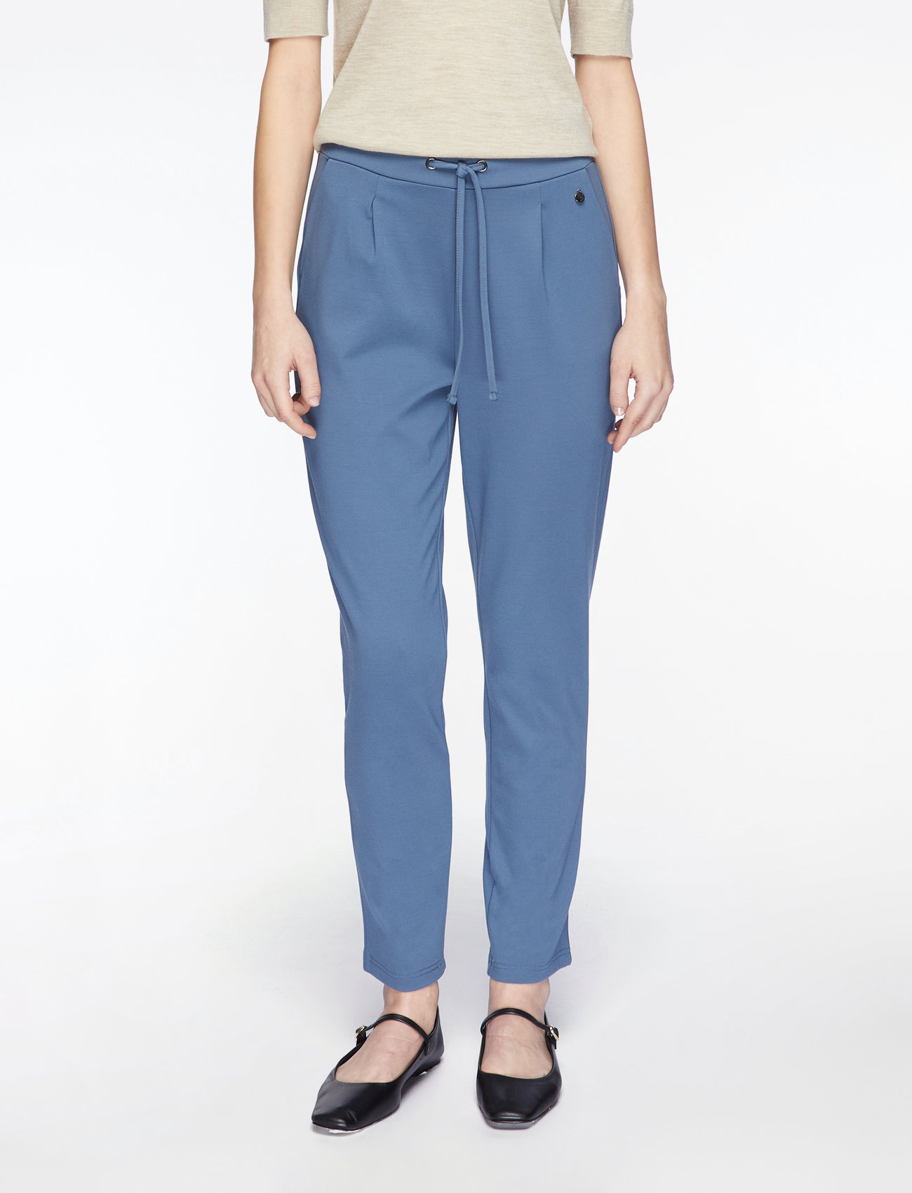 Fransa - FRZASTRETCH 1 PANTS - joggers - bering sea - 0