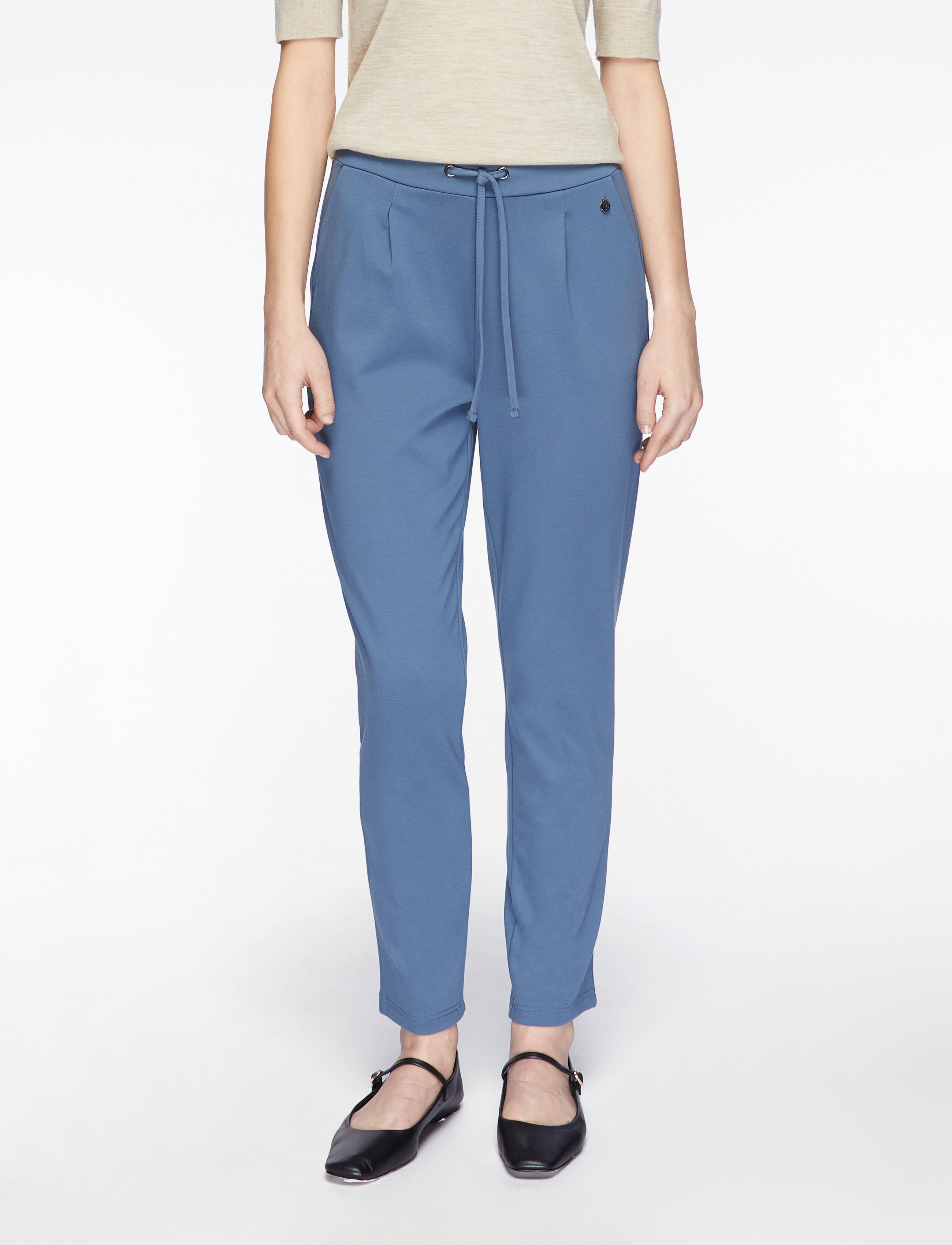 Fransa FRZASTRETCH 1 Pants - Kleidung - BERING SEA / blue