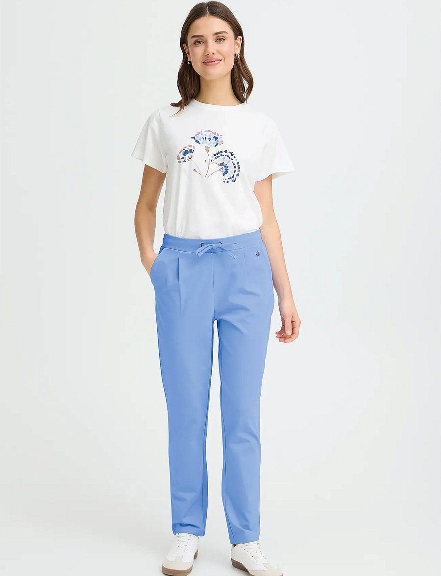 Fransa - FRZASTRETCH 1 PANTS - slim-fit hosen - della robbia blue - 0