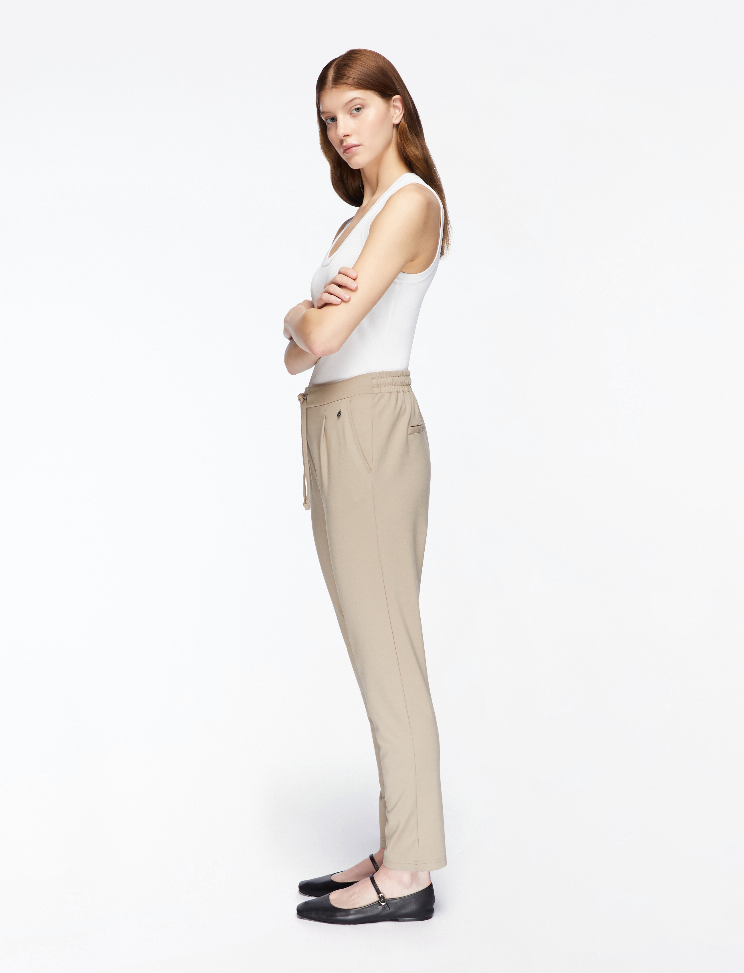 Fransa - FRZASTRETCH 1 Pants - slim fit trousers - desert taupe - 4