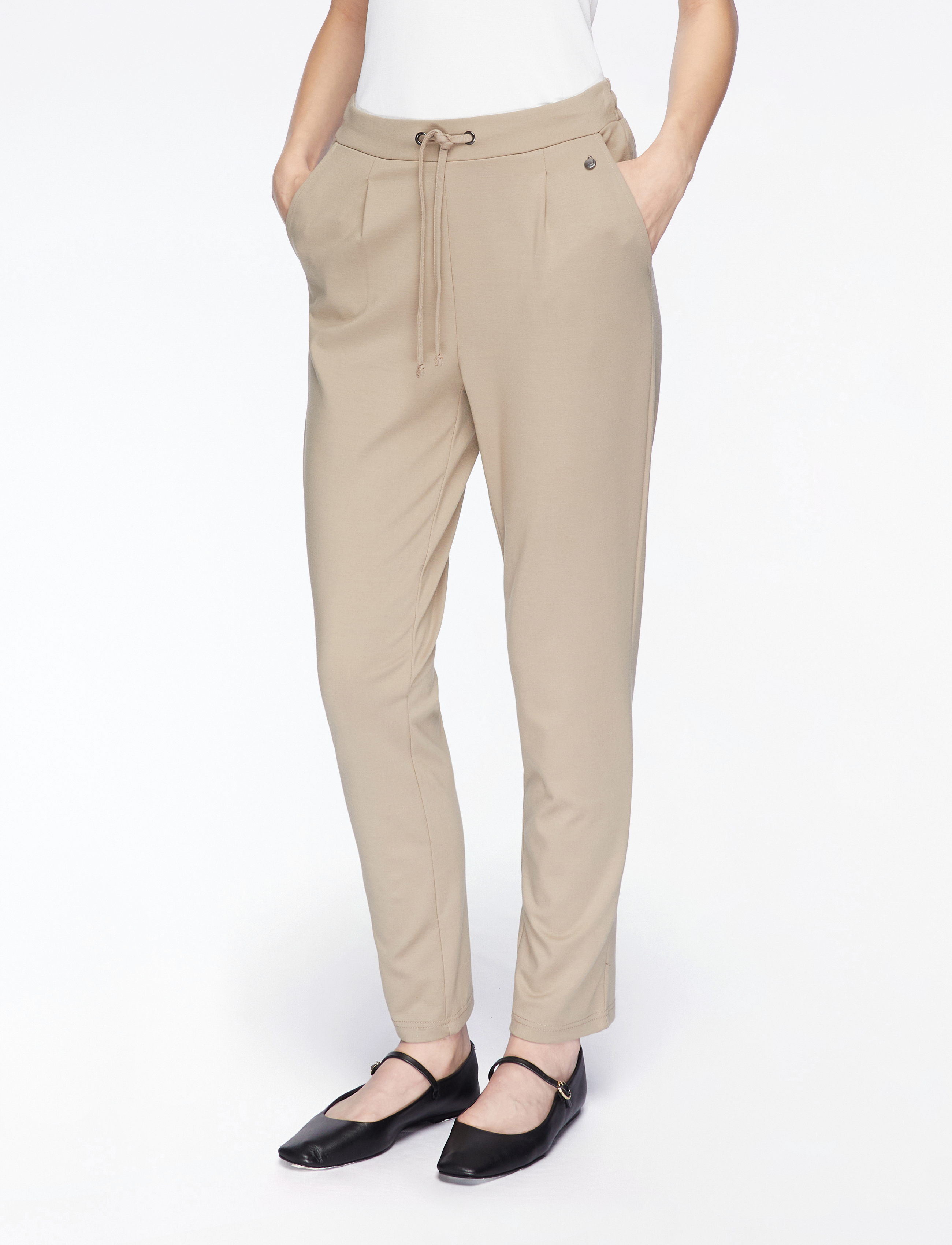 Fransa FRZASTRETCH 1 Pants - Kleidung - DESERT TAUPE / beige