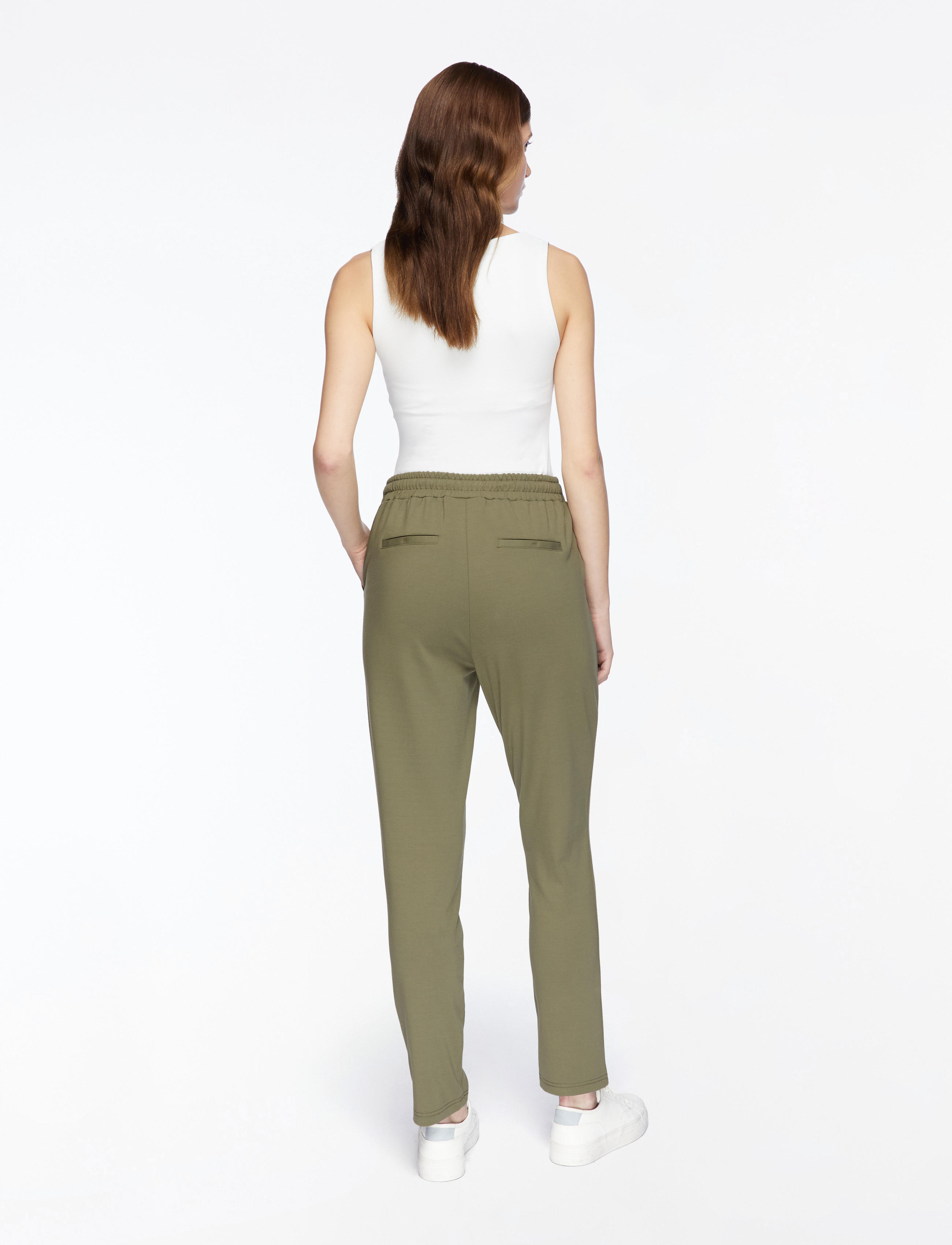 Fransa - FRZASTRETCH 1 Pants - slim-fit broeken - dusty olive - 5