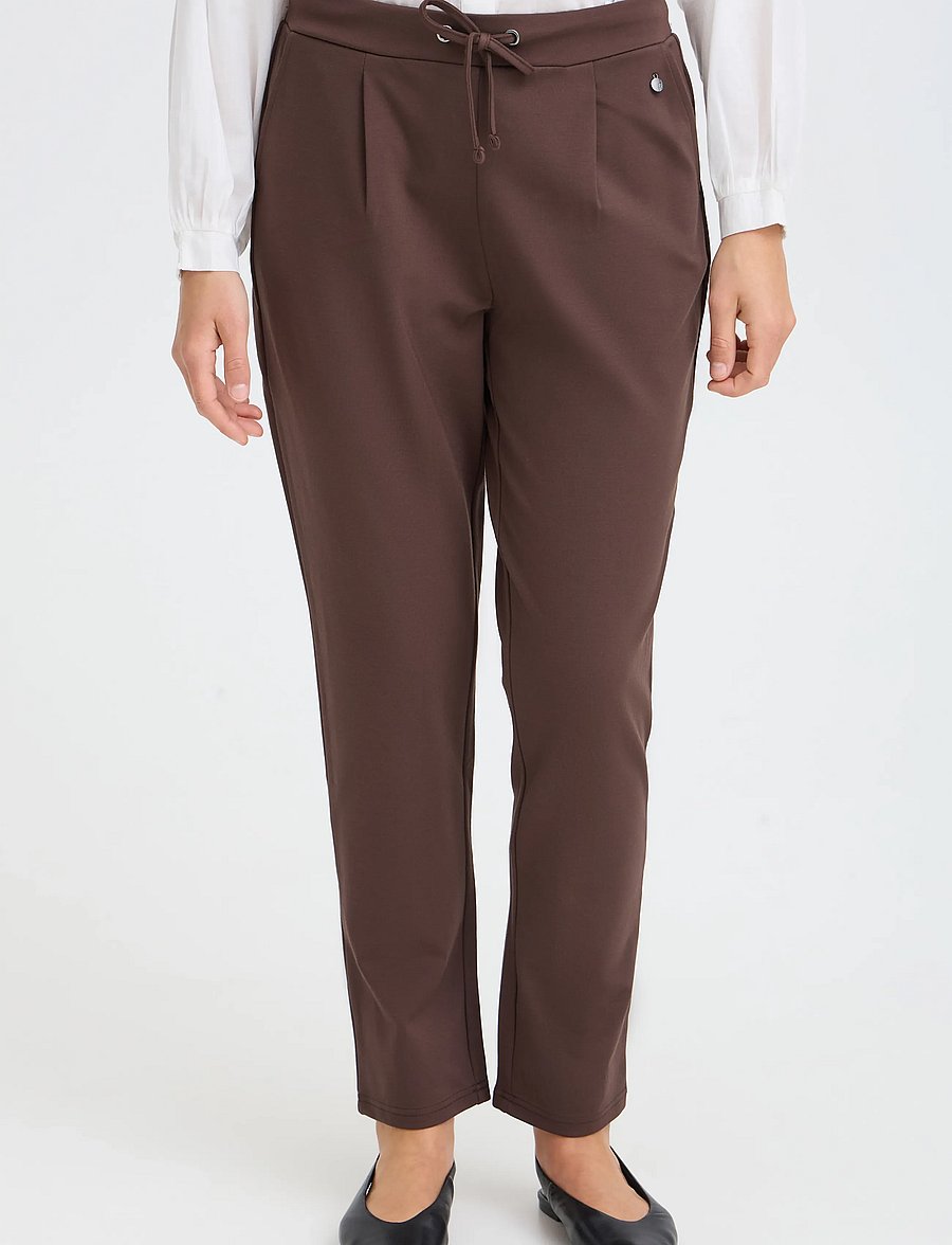Fransa - FRZASTRETCH 1 PANTS - kitsad püksid - hot fudge - 3